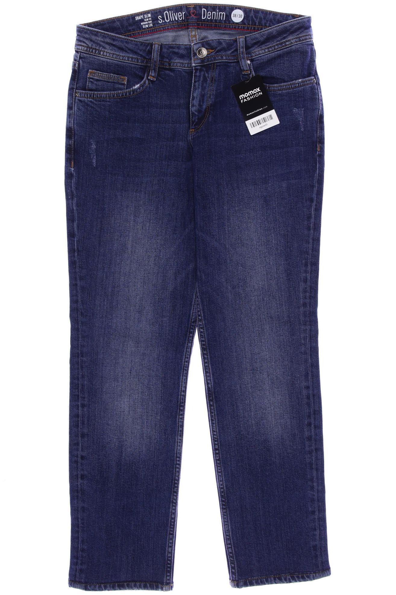 

s.Oliver Damen Jeans, marineblau
