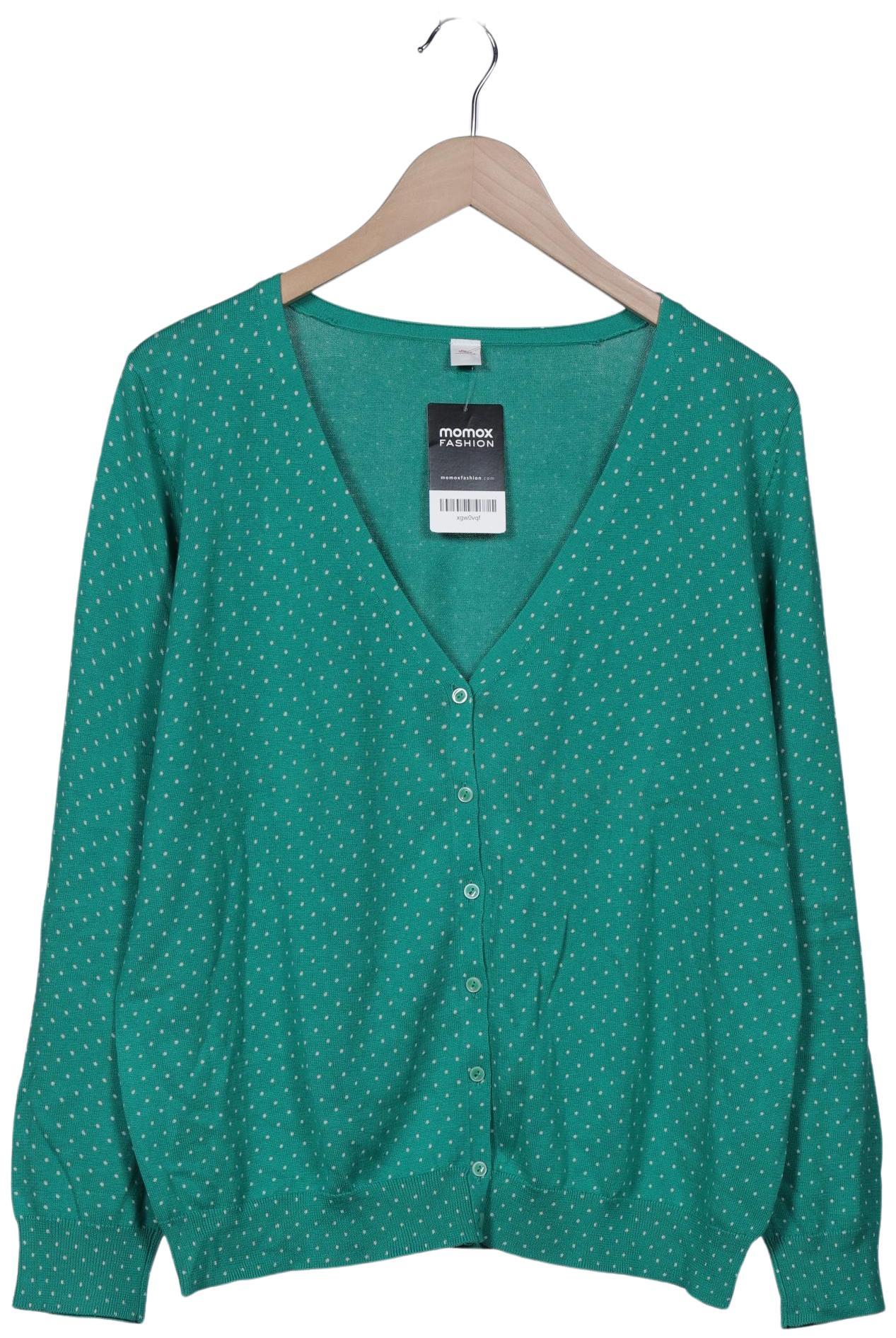 

s.Oliver Damen Strickjacke, grün, Gr. 46