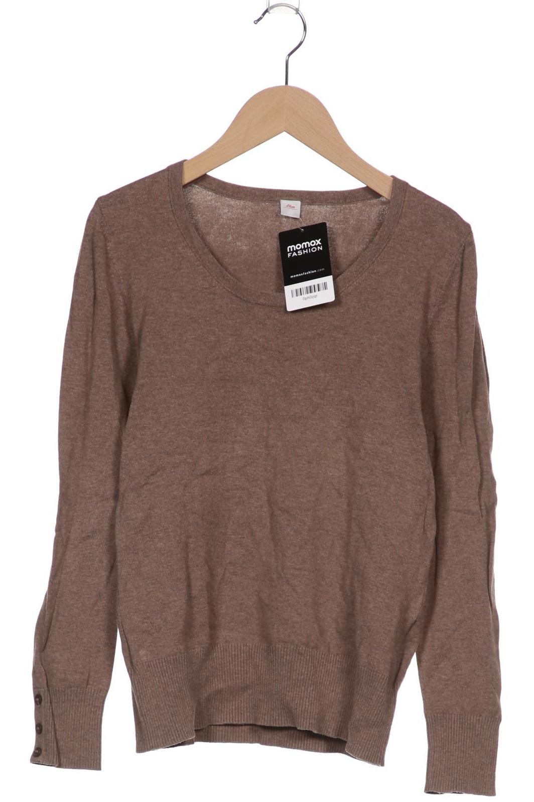 

s.Oliver Damen Pullover, braun, Gr. 34