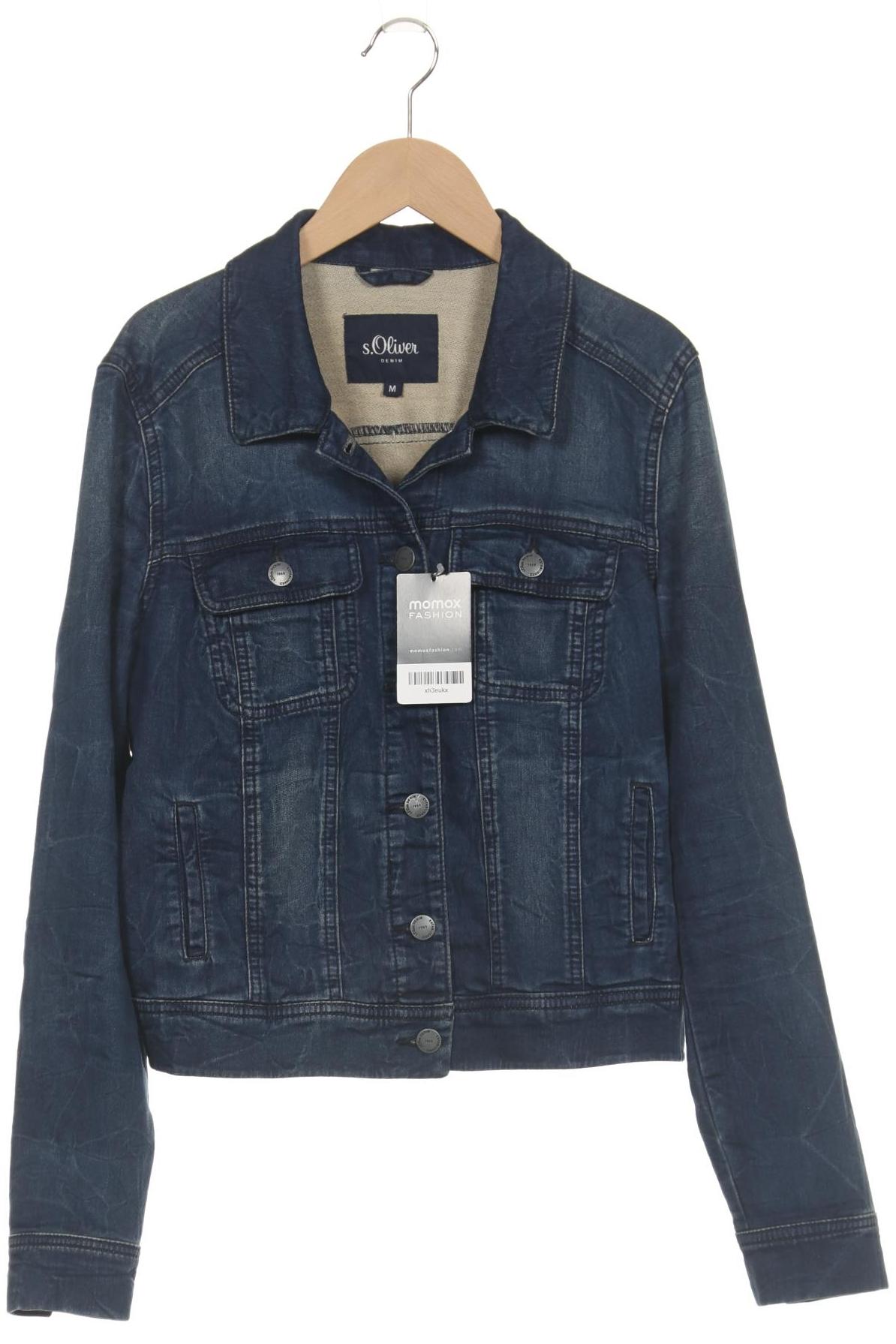 

s.Oliver Damen Jacke, blau, Gr. 38
