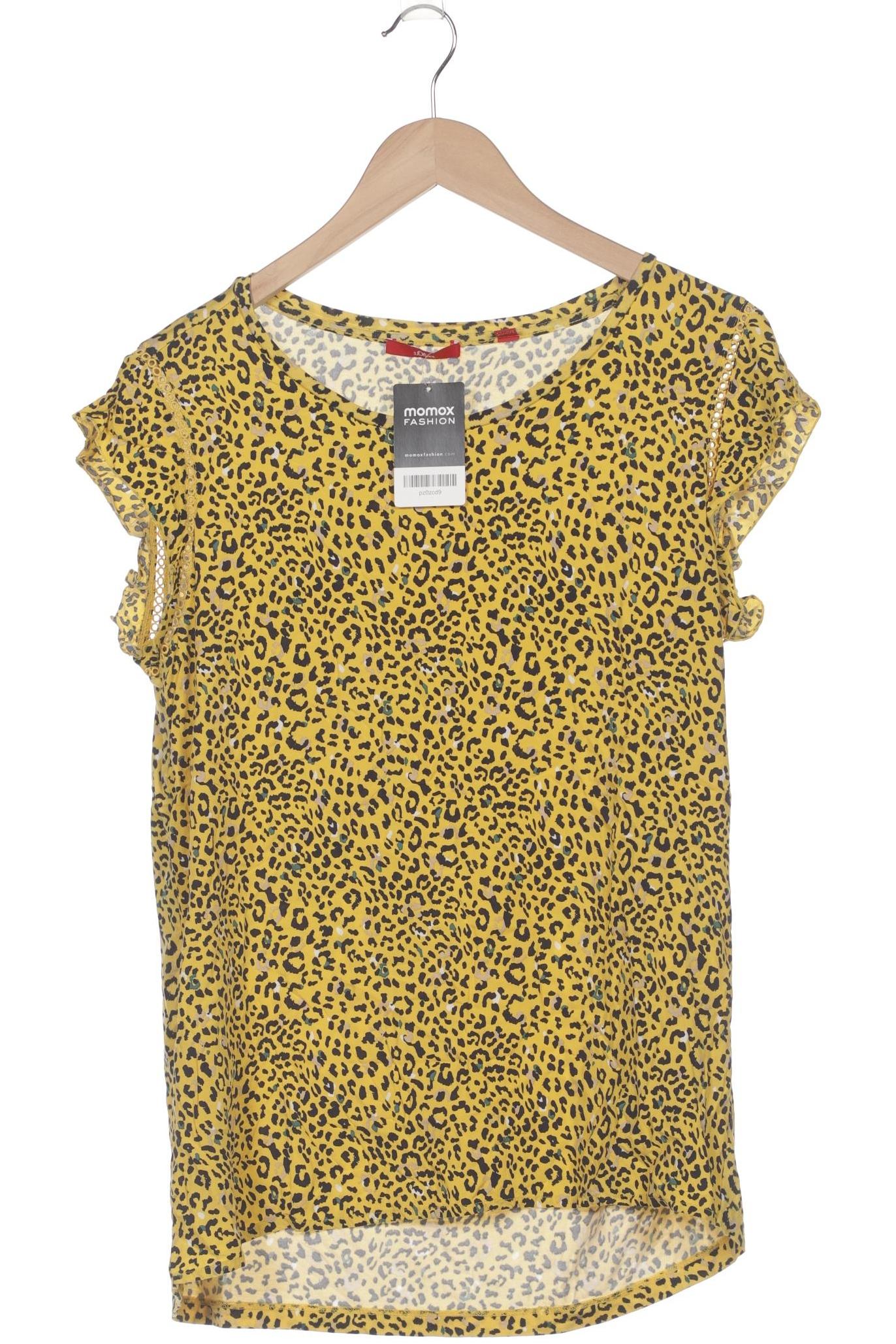 

s.Oliver Damen T-Shirt, gelb, Gr. 42