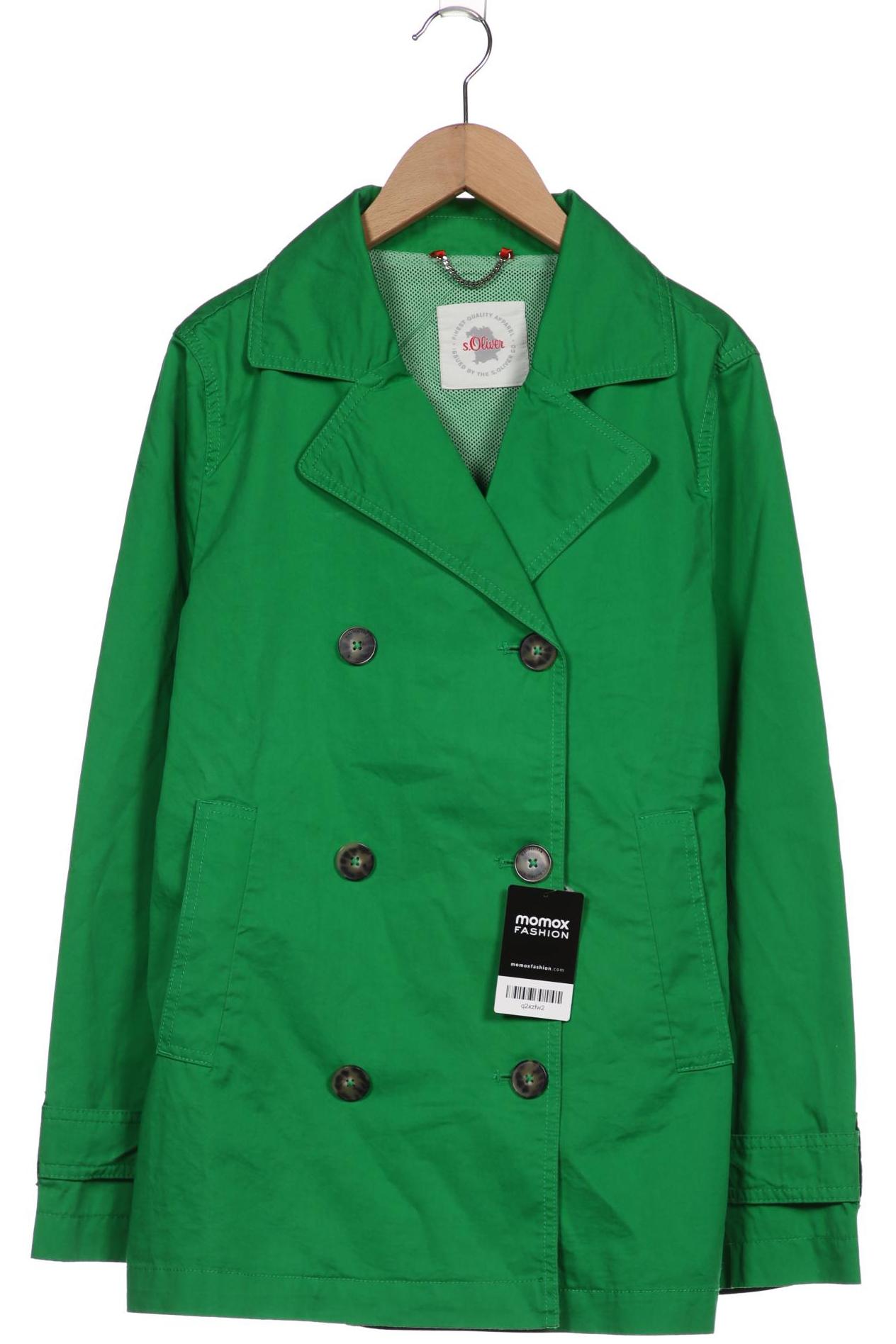 

s.Oliver Damen Jacke, grün, Gr. 38
