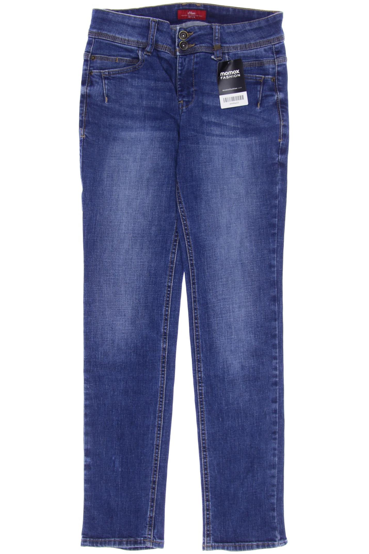 

s.Oliver Damen Jeans, blau