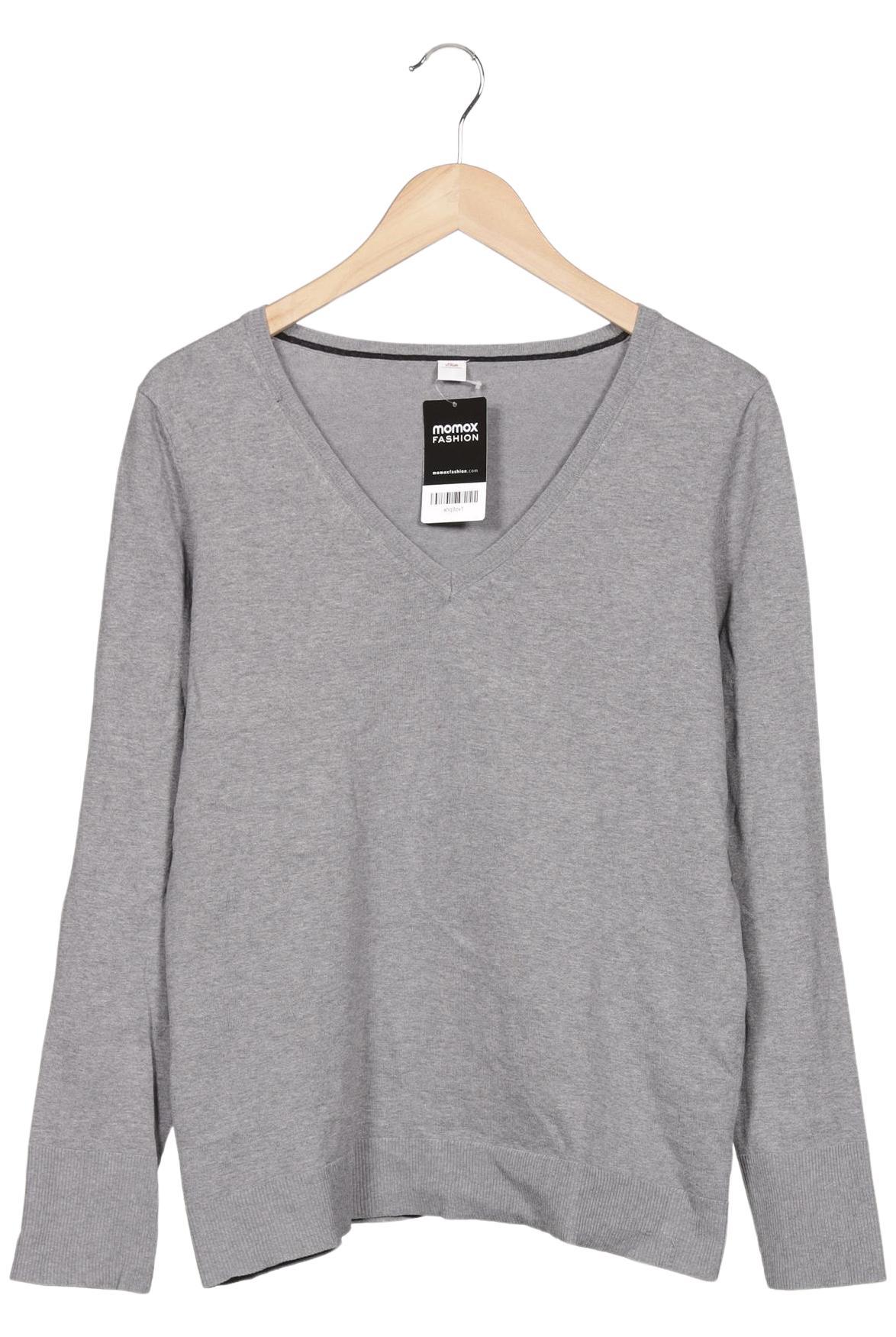 

s.Oliver Damen Pullover, grau, Gr. 44