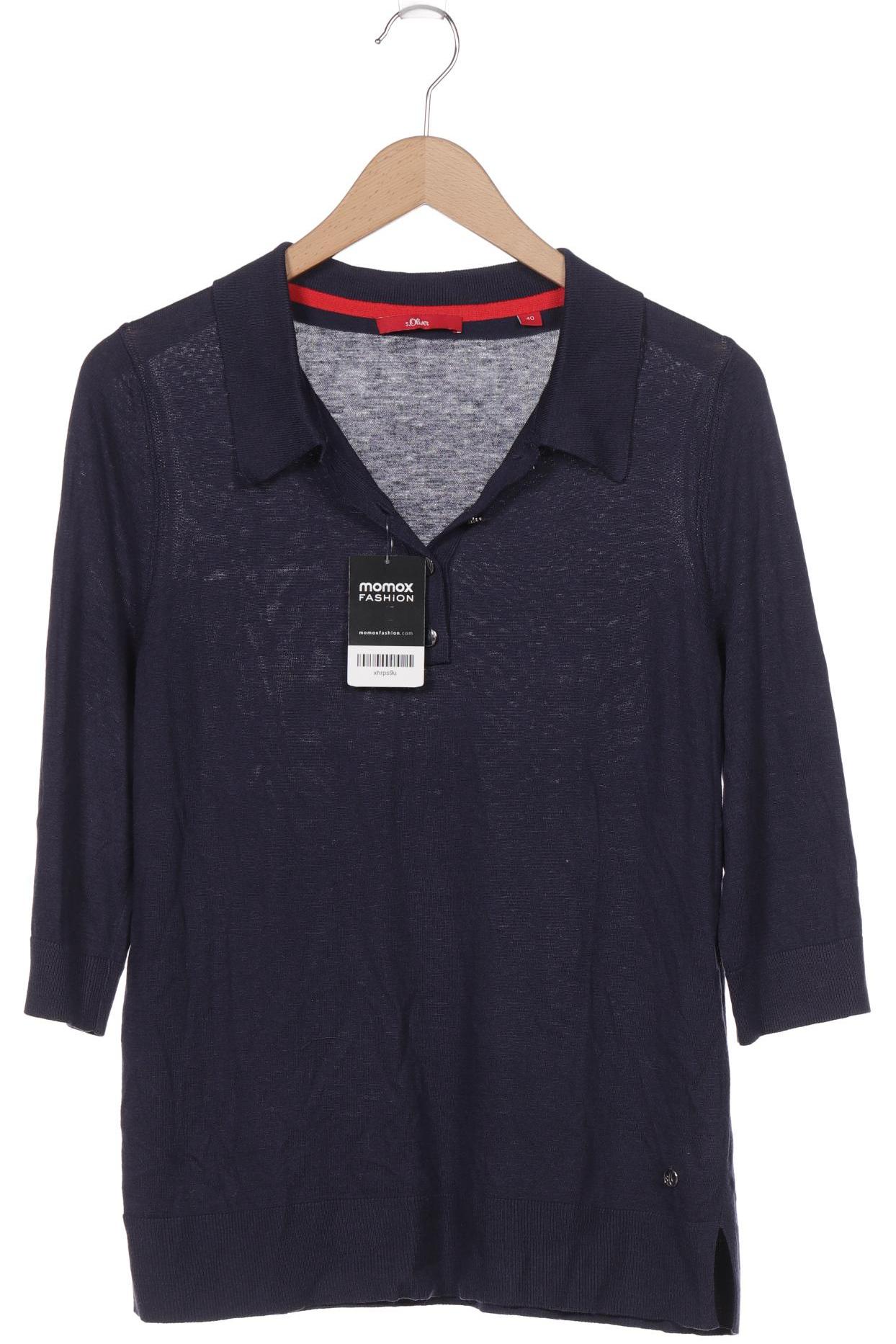 

s.Oliver Damen Poloshirt, marineblau