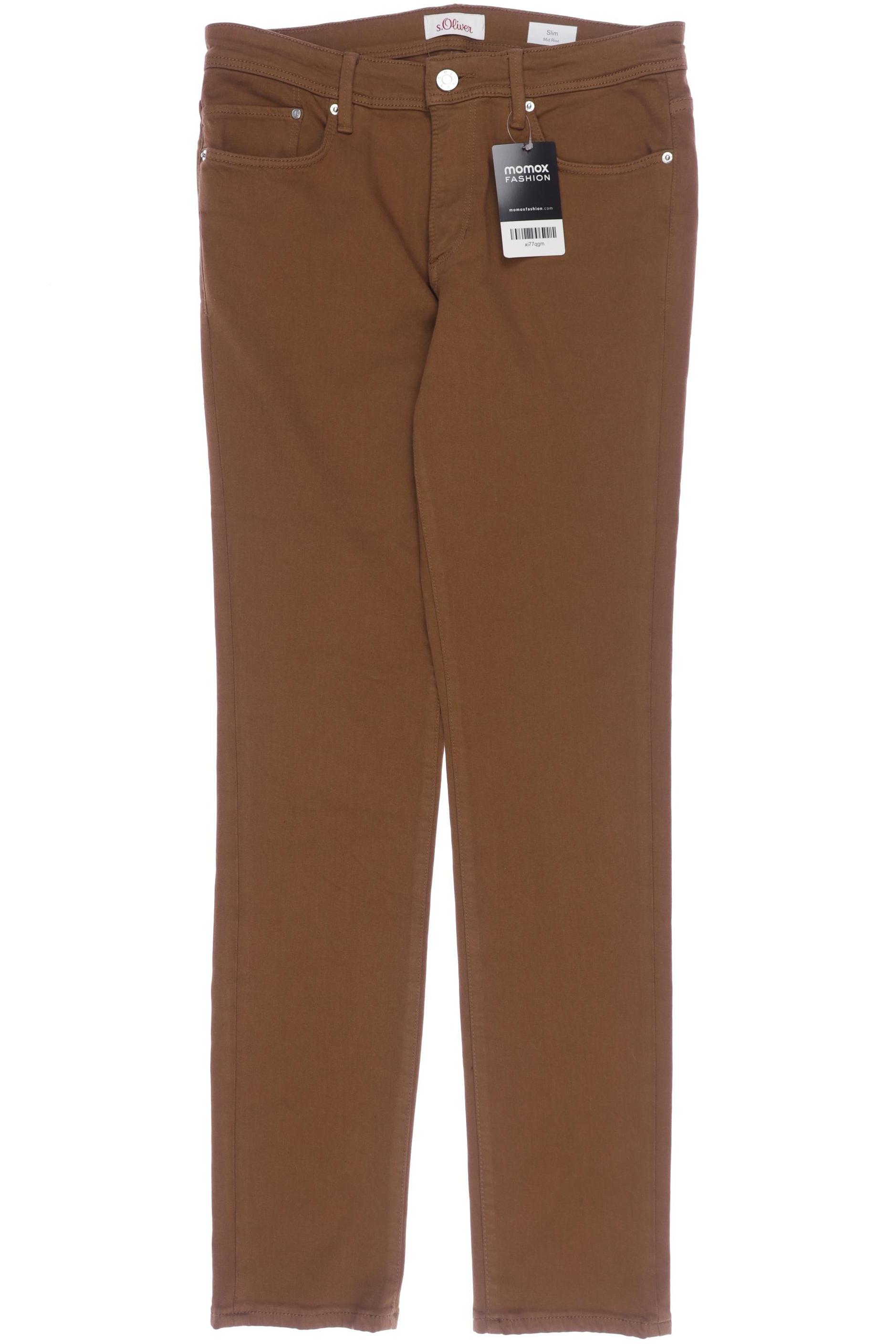 

s.Oliver Damen Jeans, braun, Gr. 36