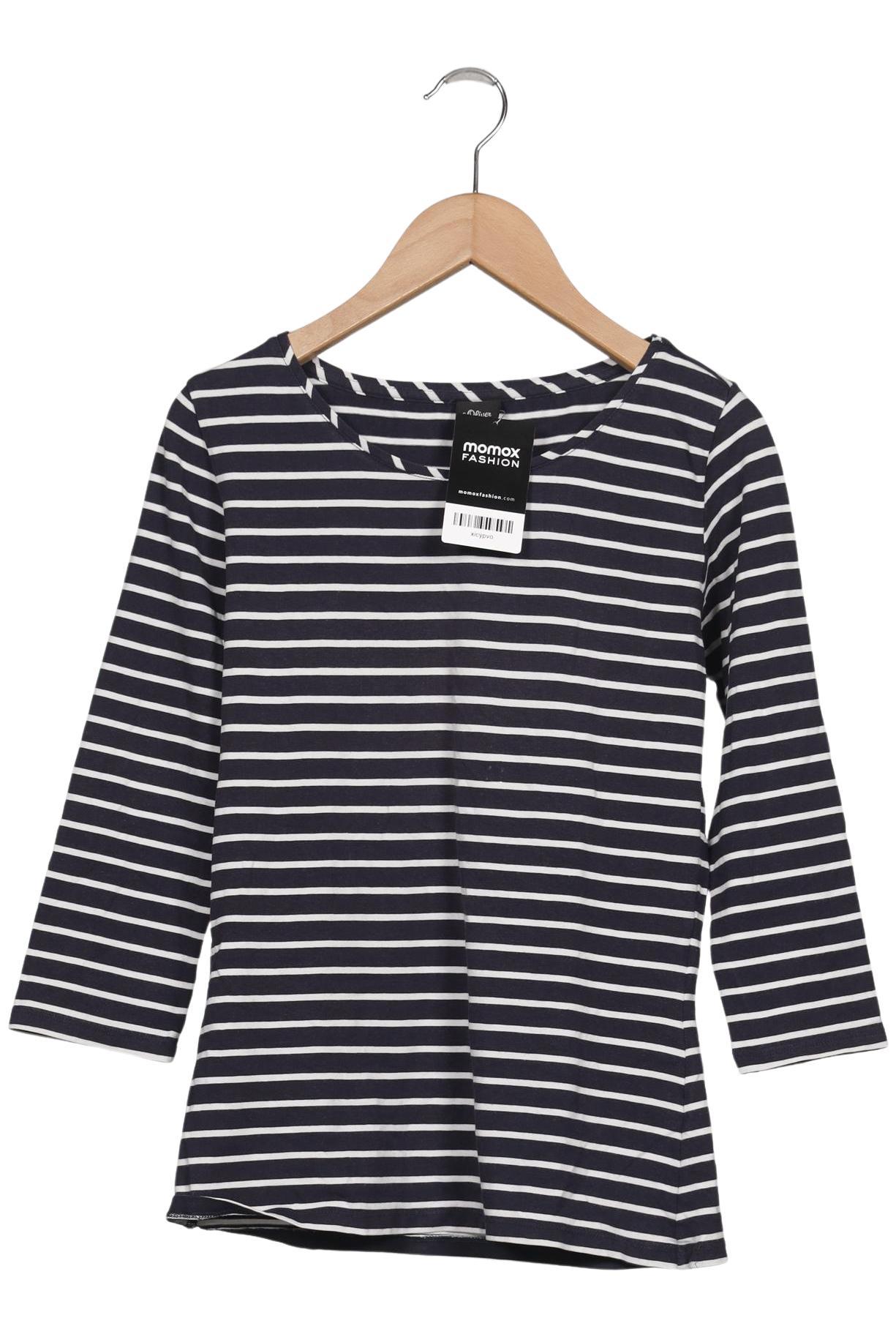 

s.Oliver Damen Langarmshirt, mehrfarbig, Gr. 36