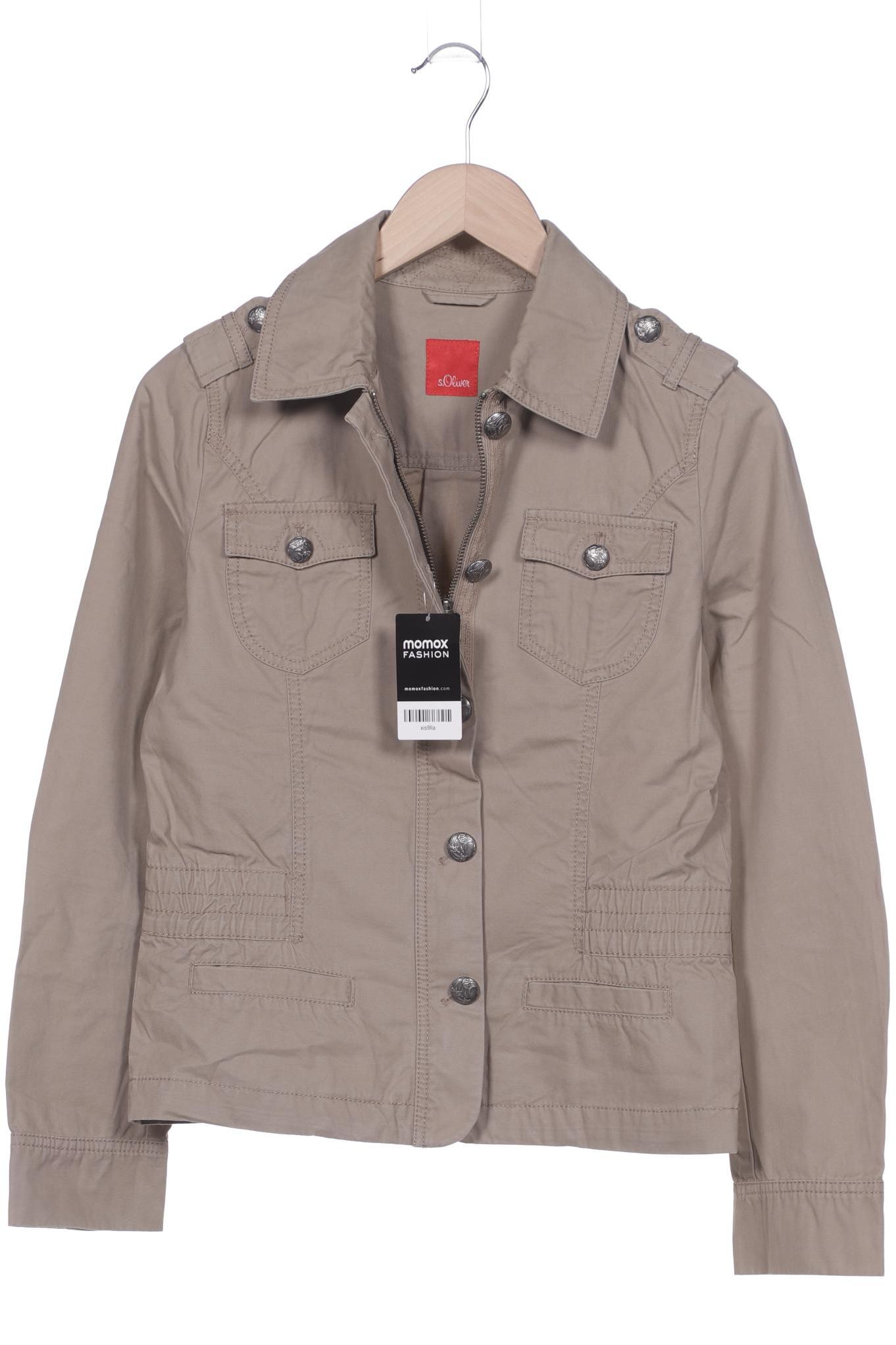 

s.Oliver Damen Jacke, braun, Gr. 34