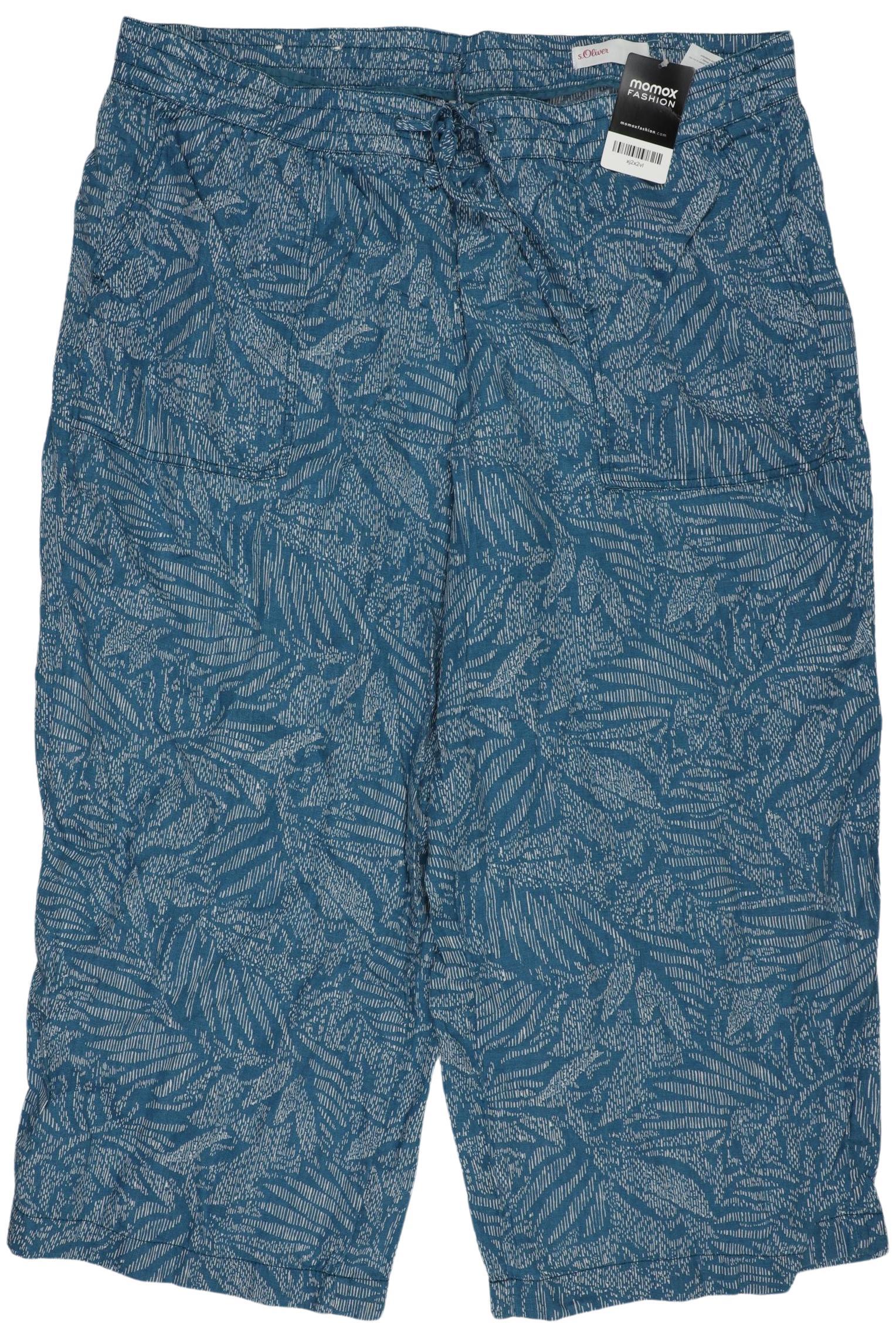 

s.Oliver Damen Stoffhose, türkis, Gr. 48