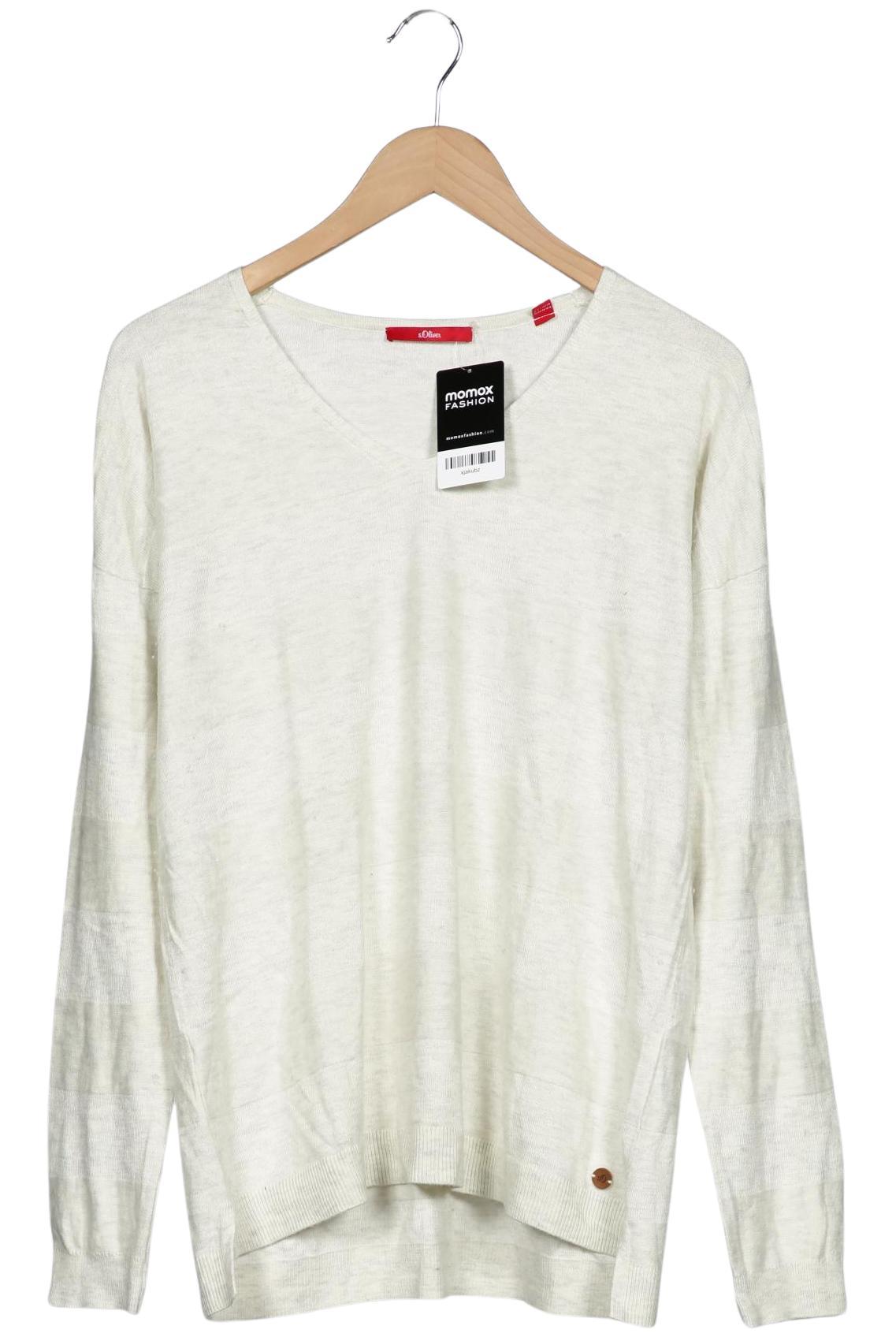 

s.Oliver Damen Pullover, cremeweiß, Gr. 42
