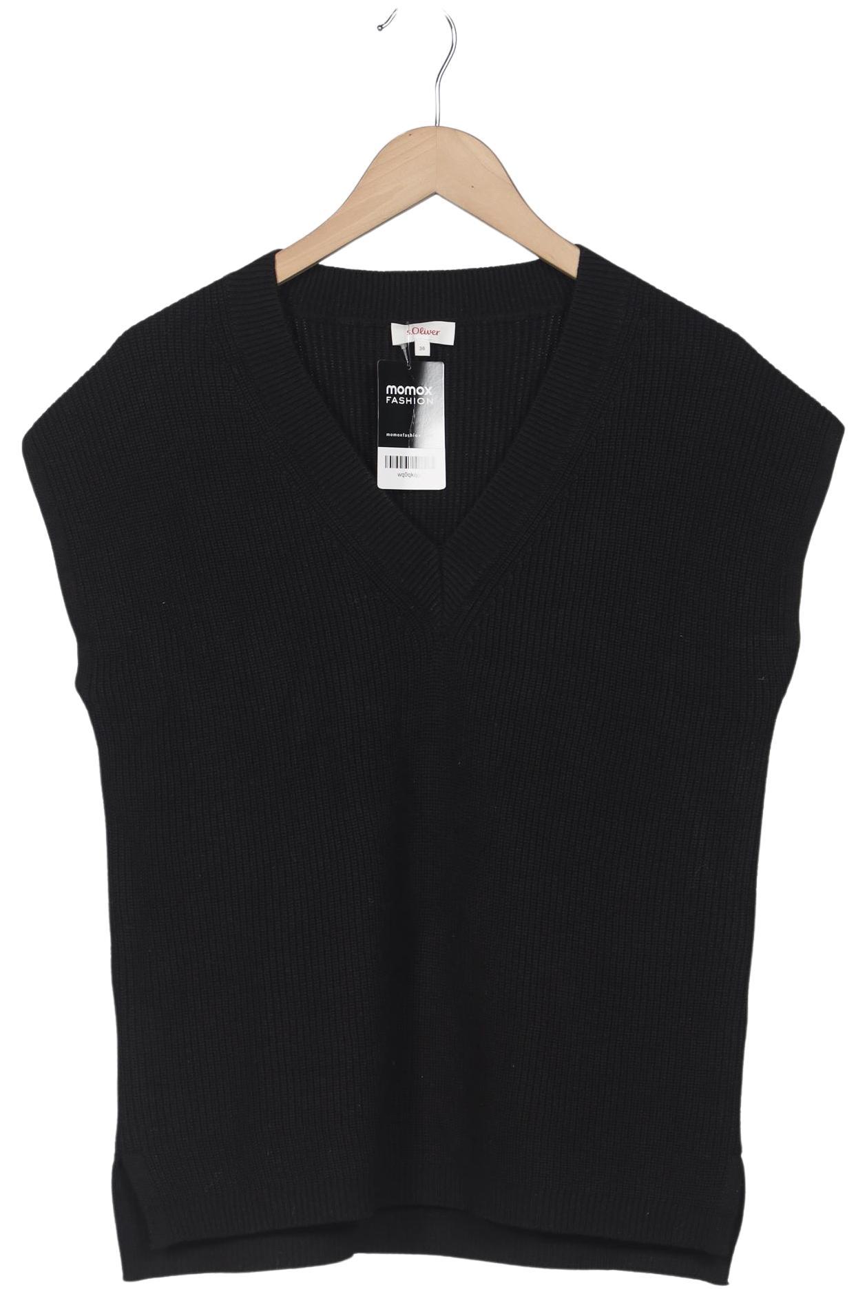 

s.Oliver Damen Pullover, schwarz, Gr. 36