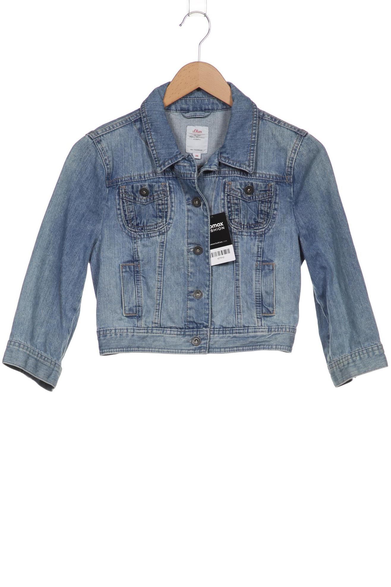 

s.Oliver Damen Jacke, hellblau