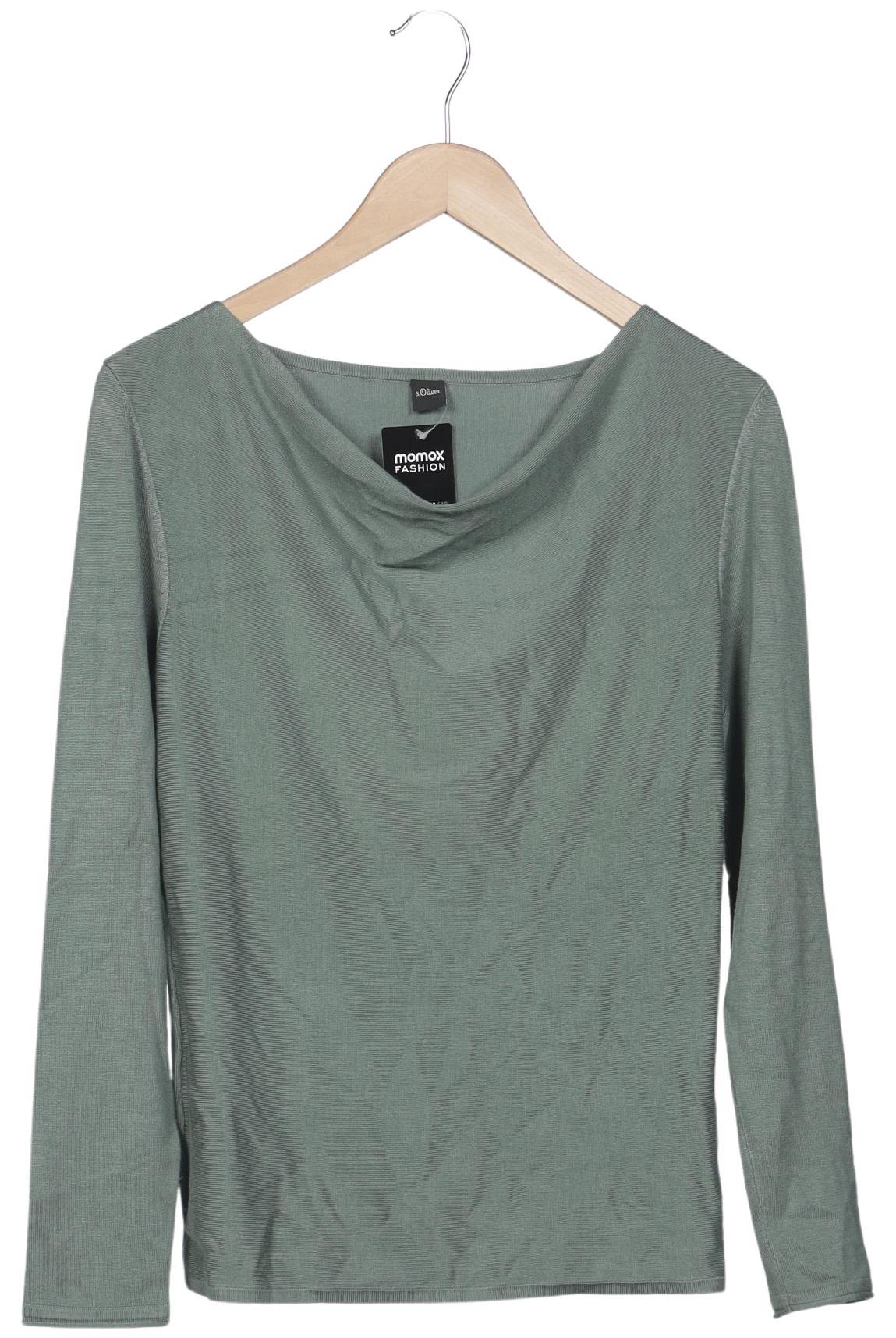 

s.Oliver Damen Pullover, grün, Gr. 40