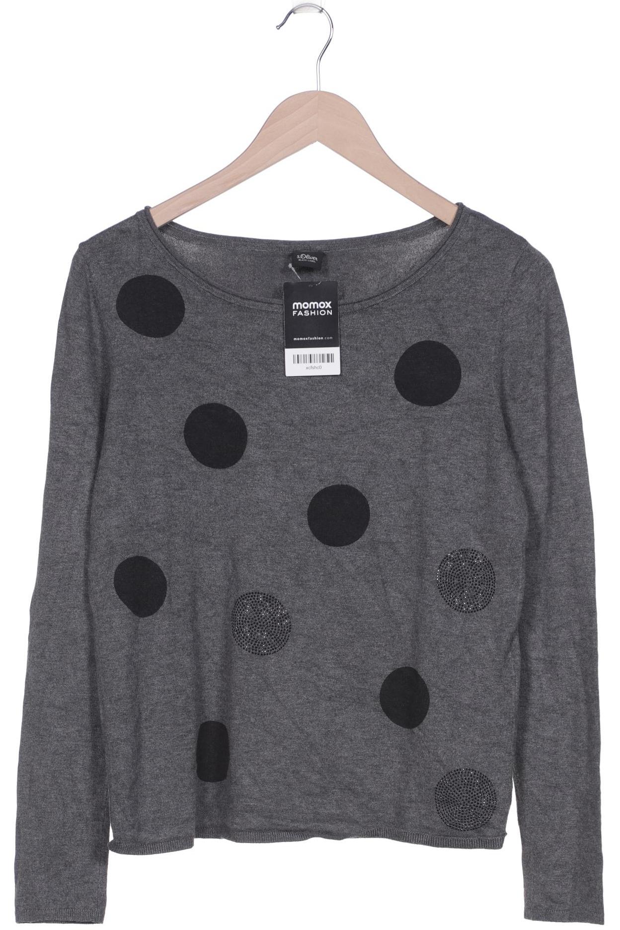 

s.Oliver Damen Pullover, grau, Gr. 38