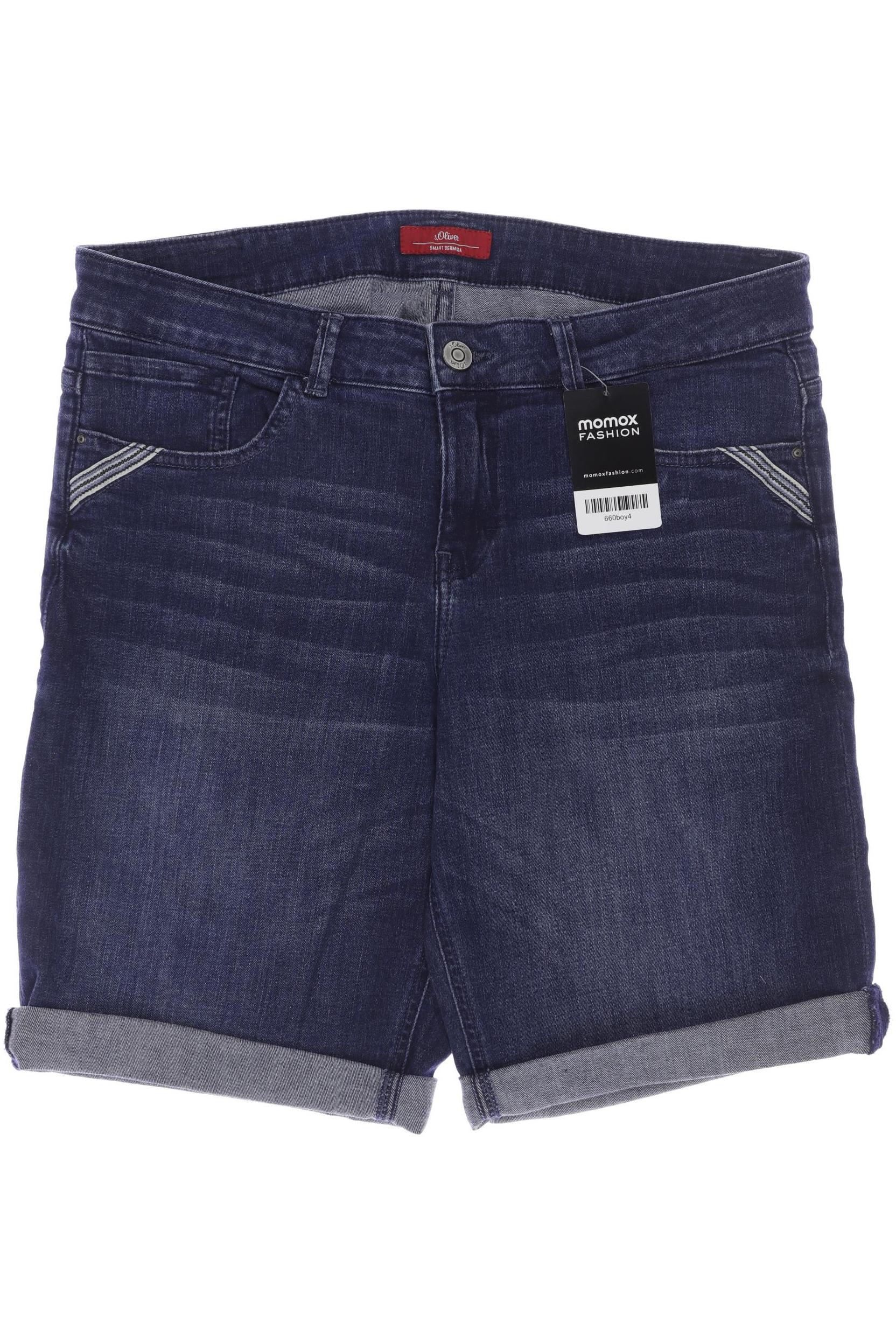 

s.Oliver Damen Shorts, blau, Gr. 40