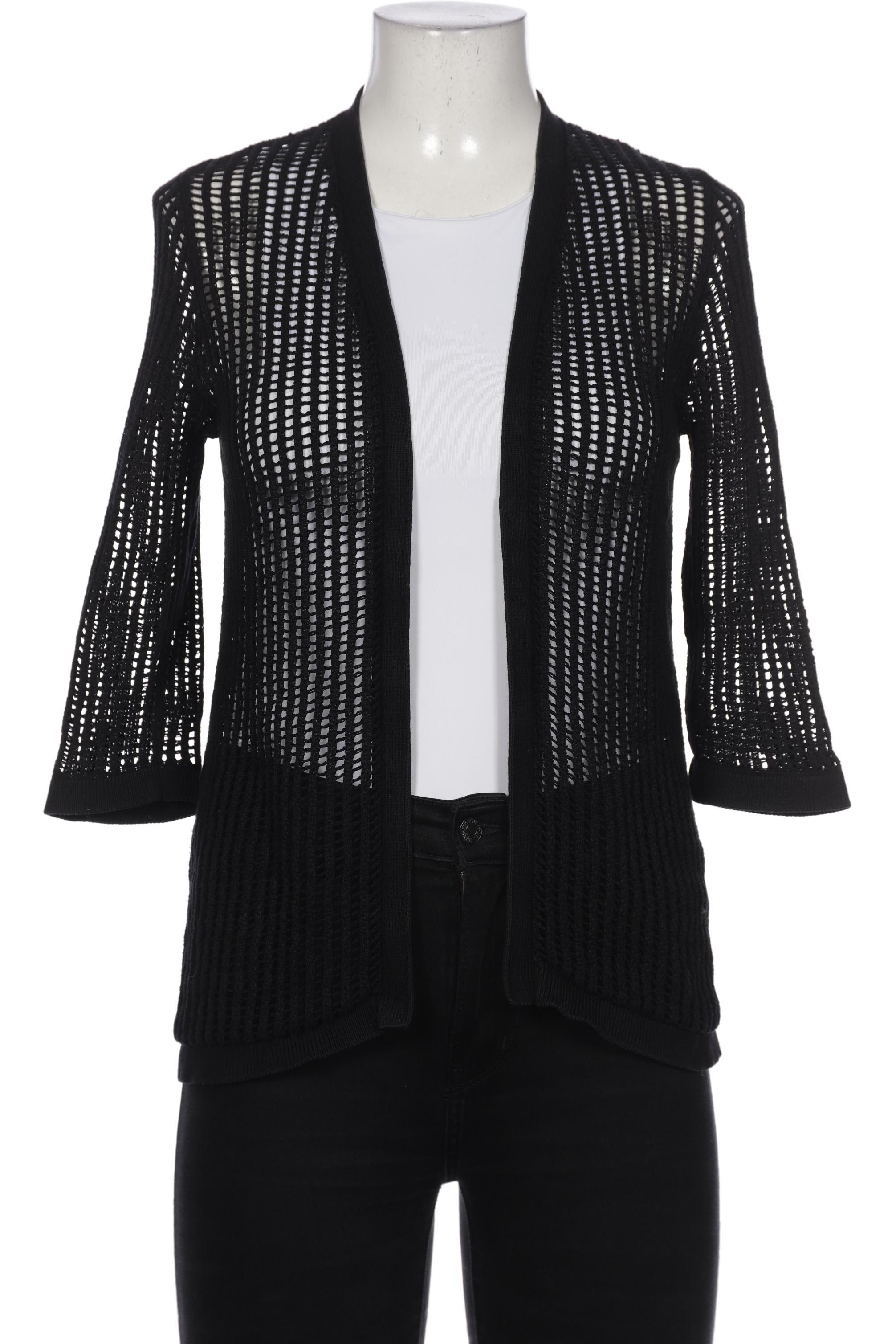

s.Oliver Damen Strickjacke, schwarz, Gr. 40