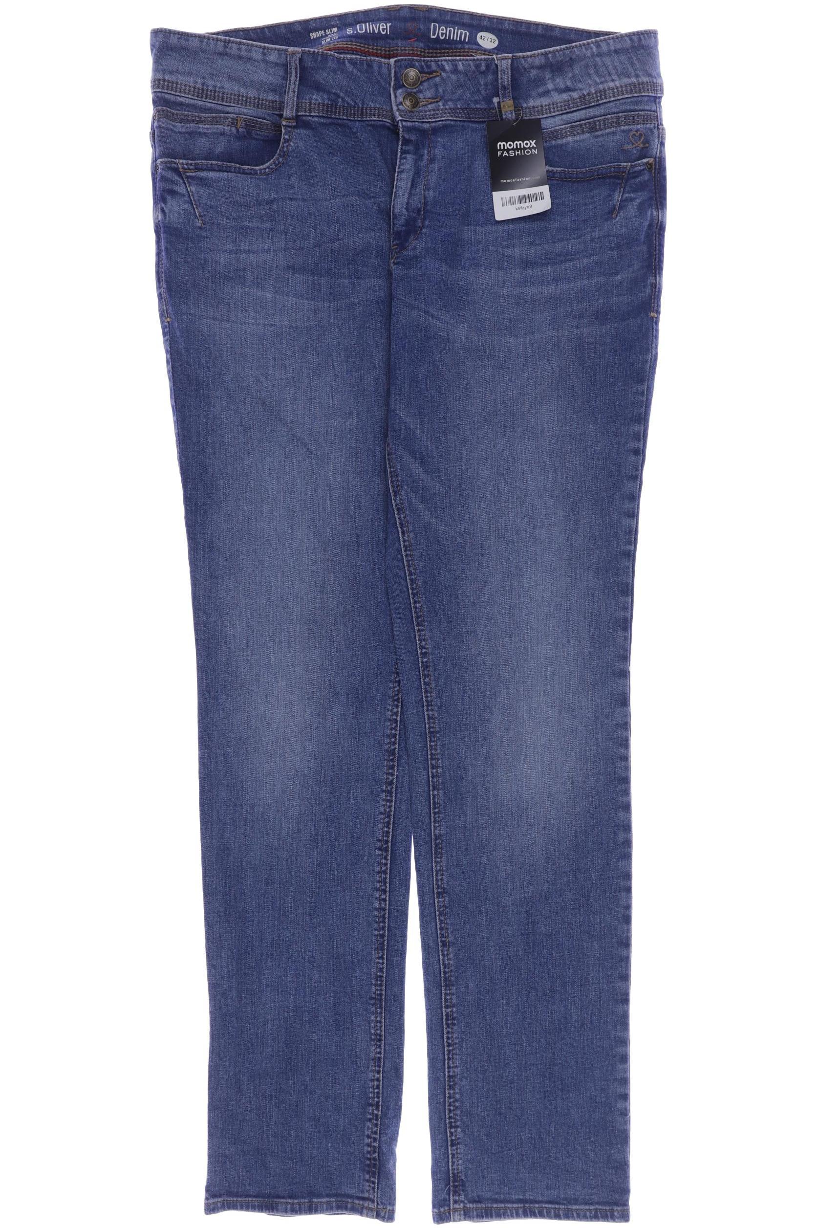 

s.Oliver Damen Jeans, blau