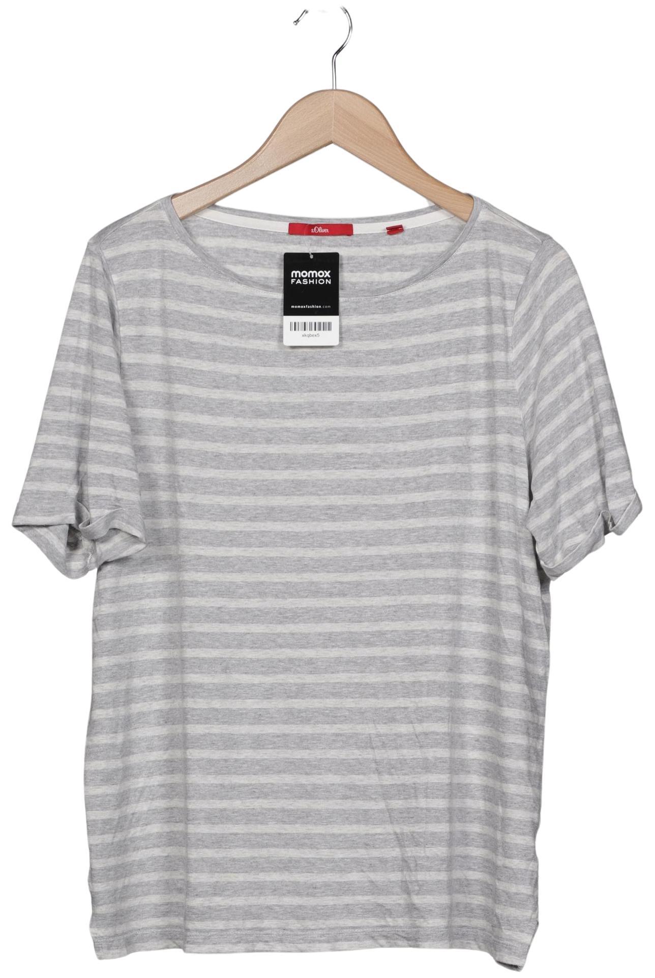 

s.Oliver Damen T-Shirt, grau, Gr. 42
