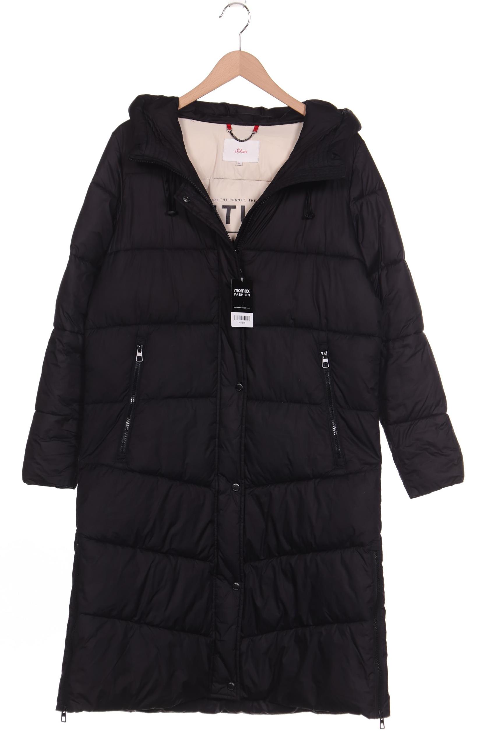 

s.Oliver Damen Mantel, schwarz