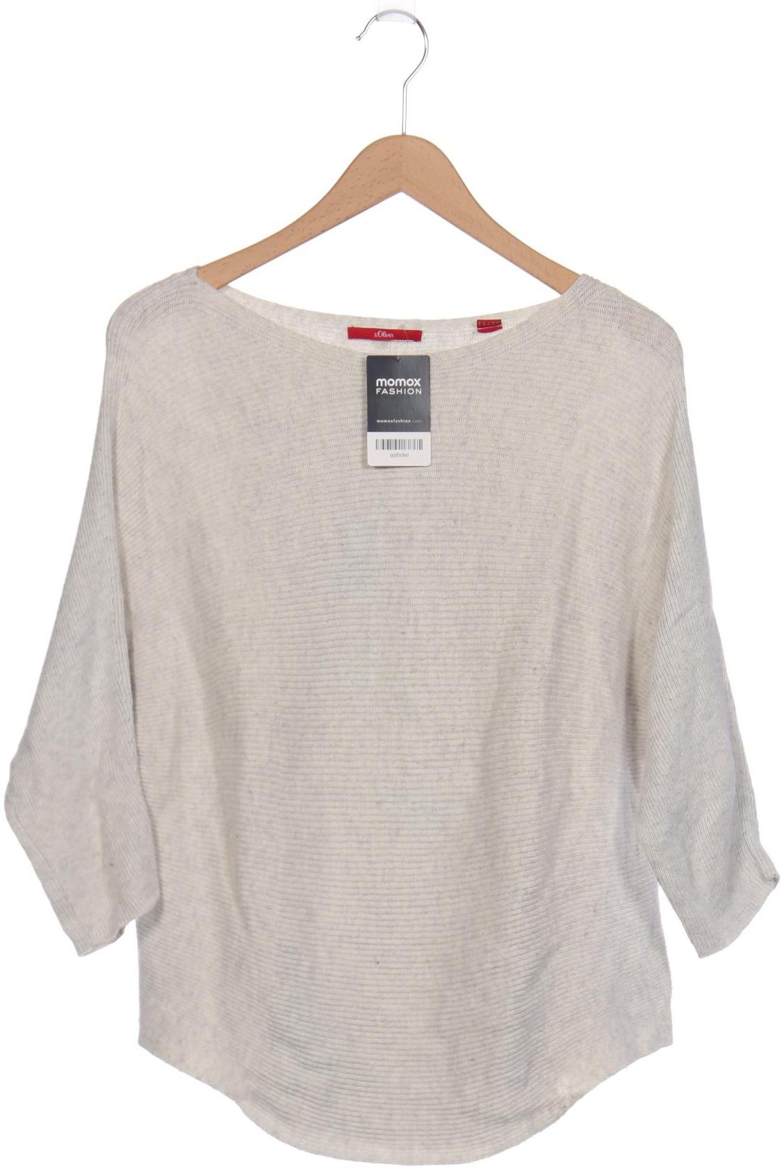 

s.Oliver Damen Pullover, cremeweiß