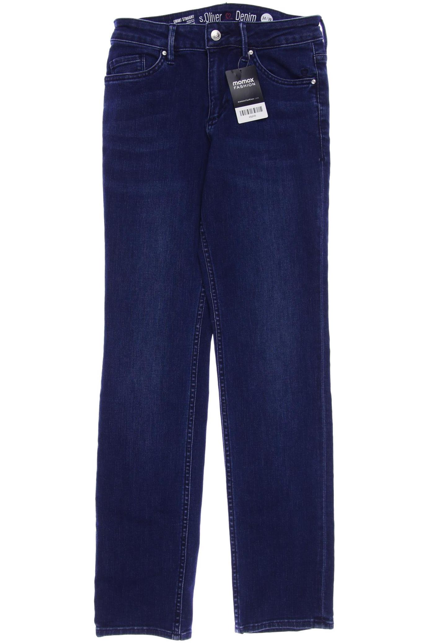 

s.Oliver Damen Jeans, blau