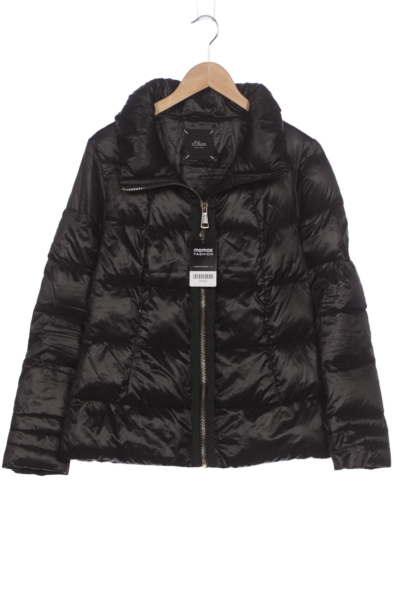 

s.Oliver Damen Jacke, schwarz, Gr. 36