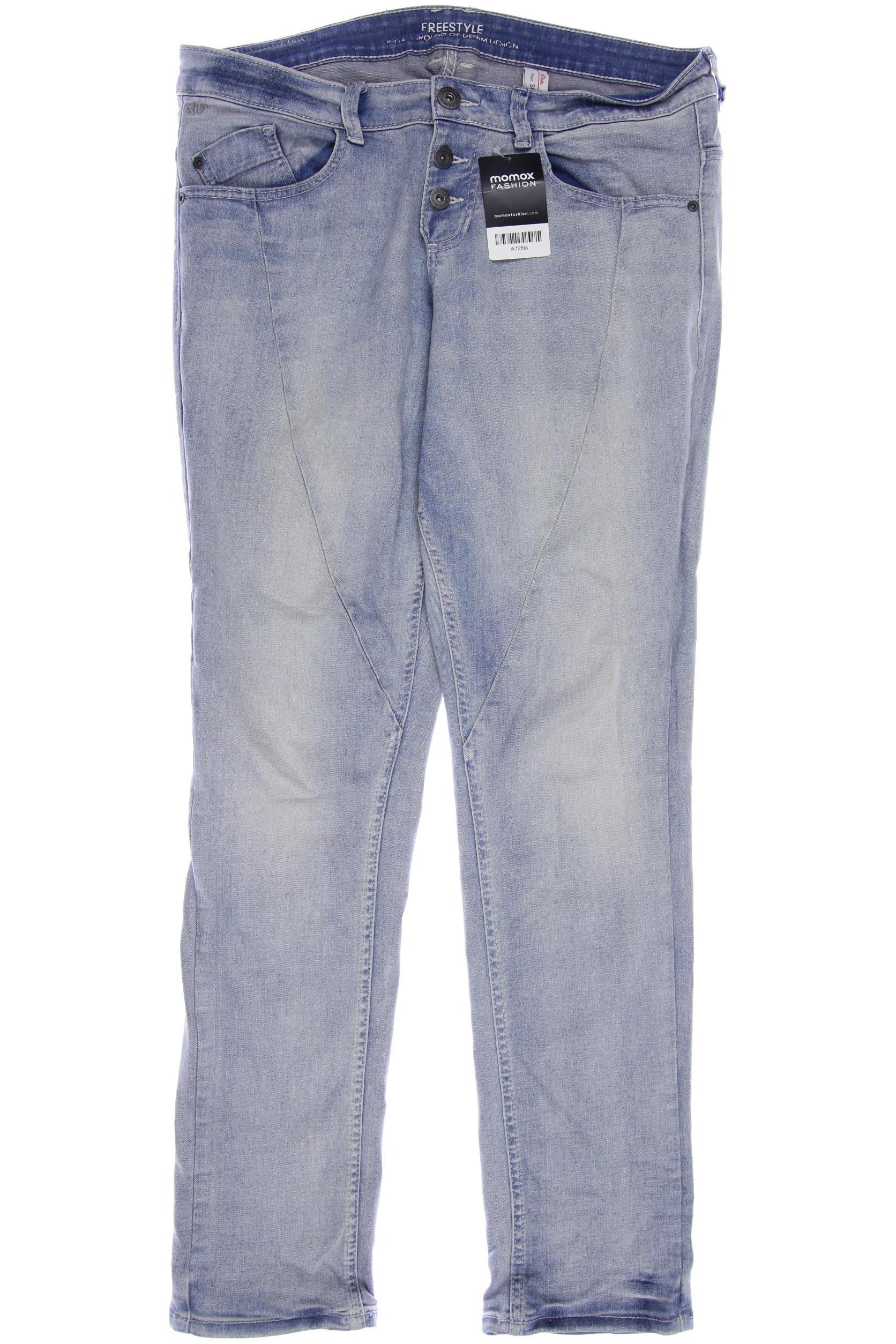 

s.Oliver Damen Jeans, hellblau