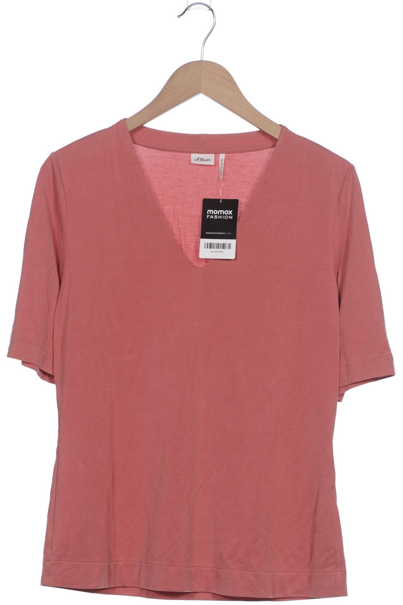 

s.Oliver Damen T-Shirt, rot, Gr. 40