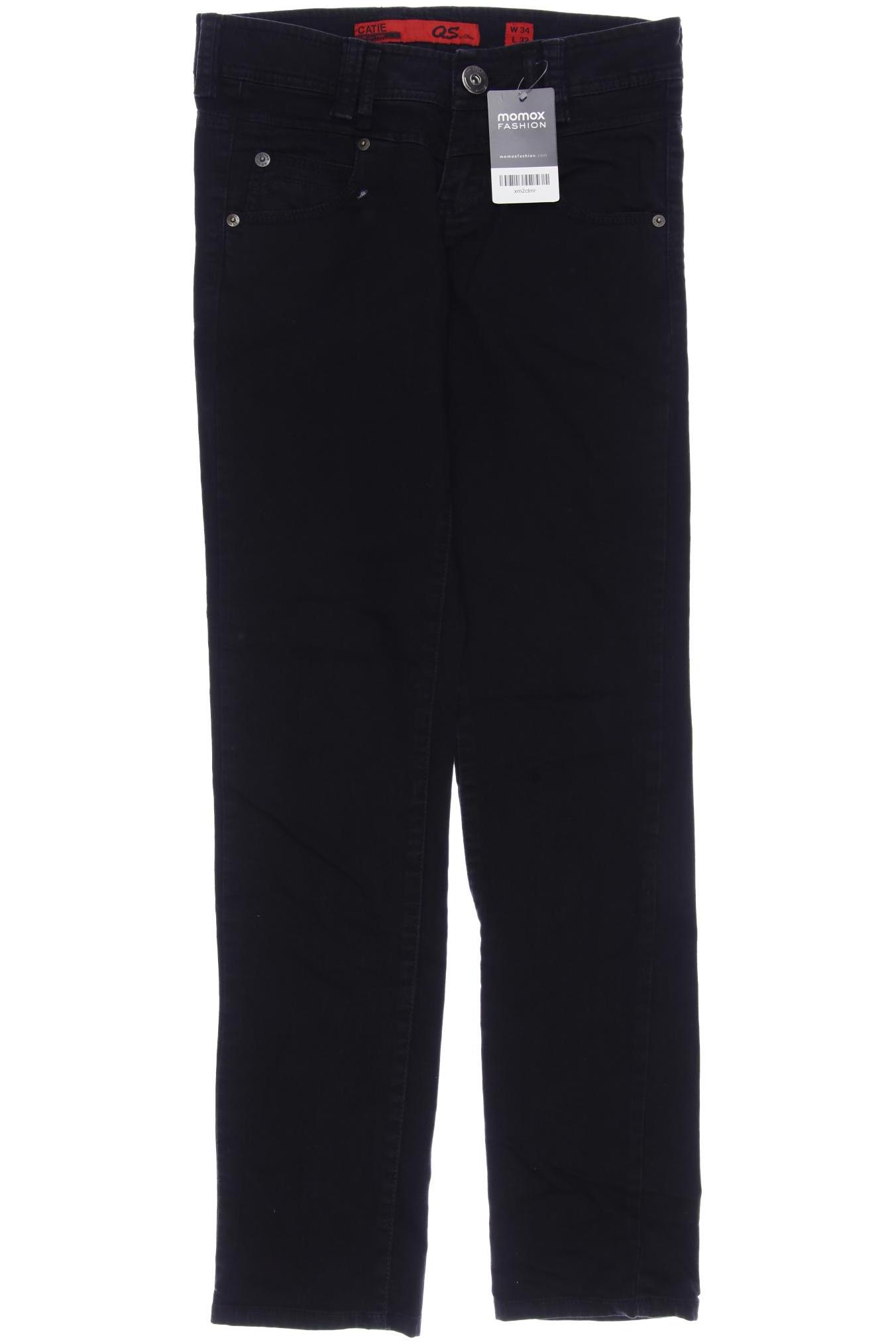 

s.Oliver Damen Jeans, schwarz