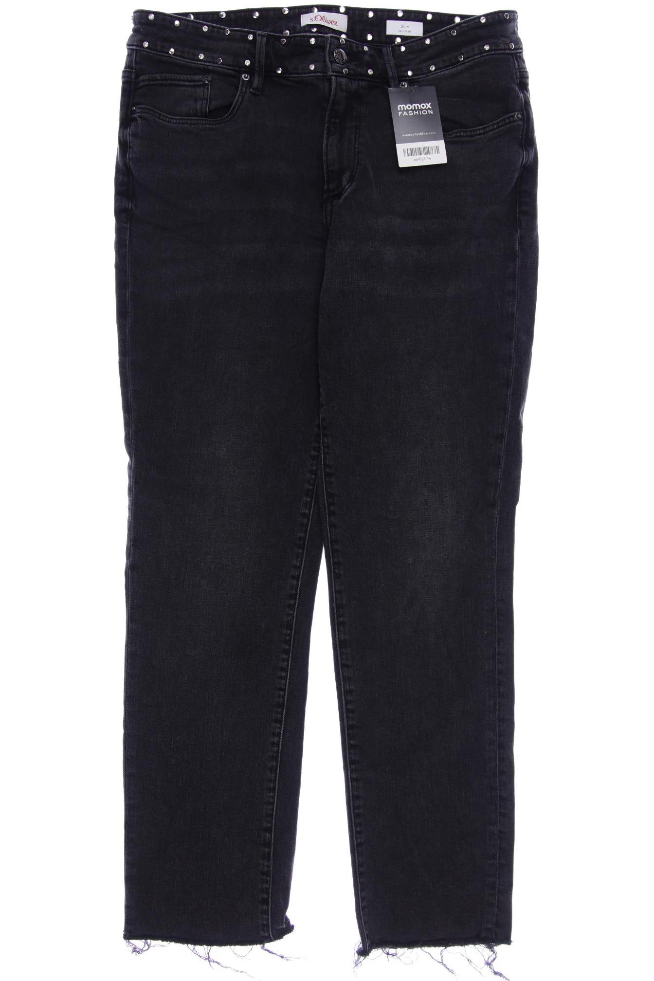 

s.Oliver Damen Jeans, grau