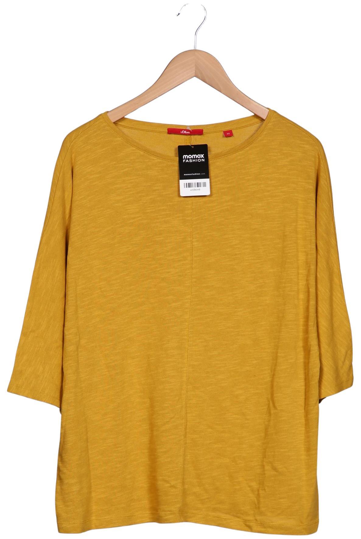 

s.Oliver Damen Pullover, gelb, Gr. 44