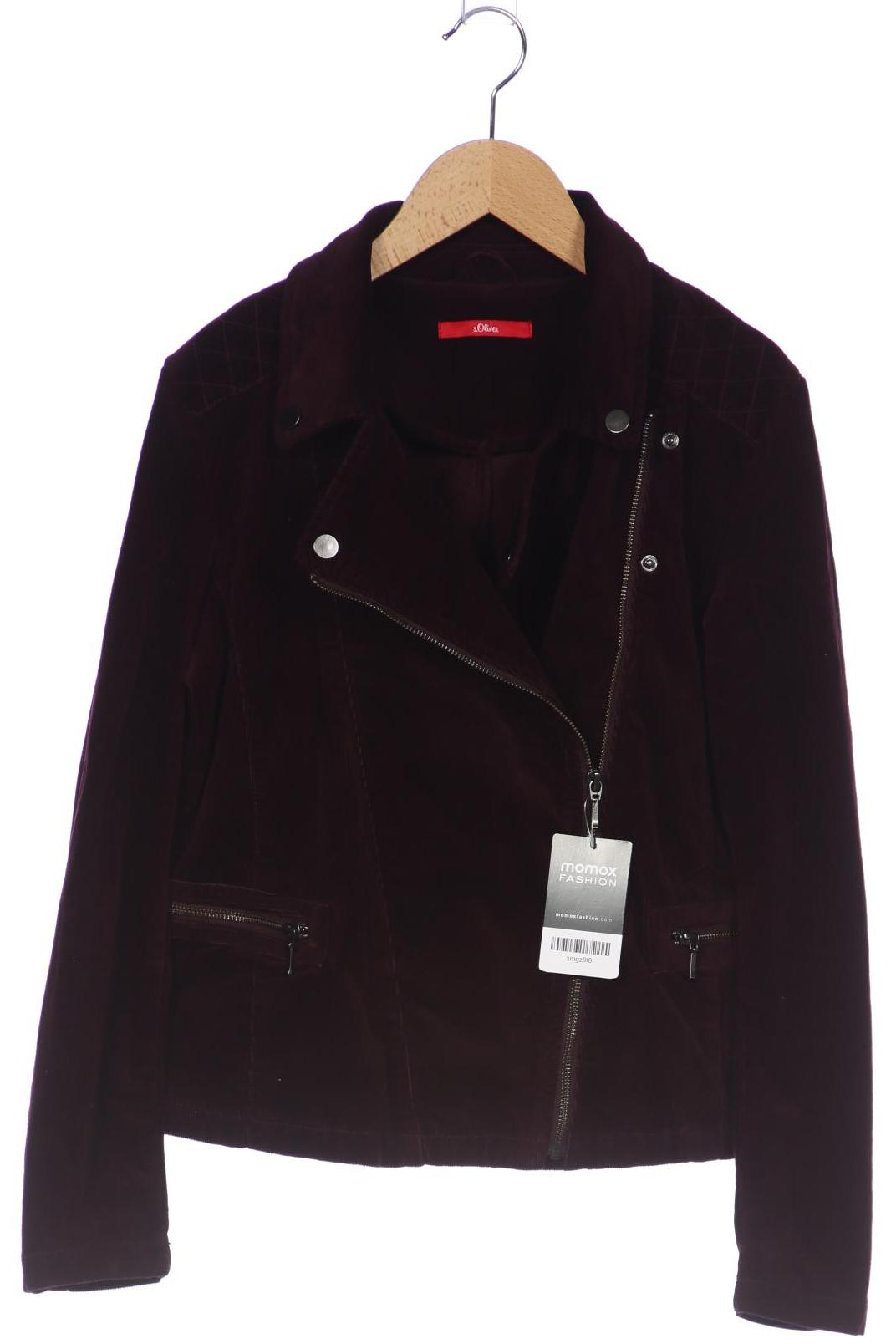 

s.Oliver Damen Jacke, bordeaux, Gr. 38