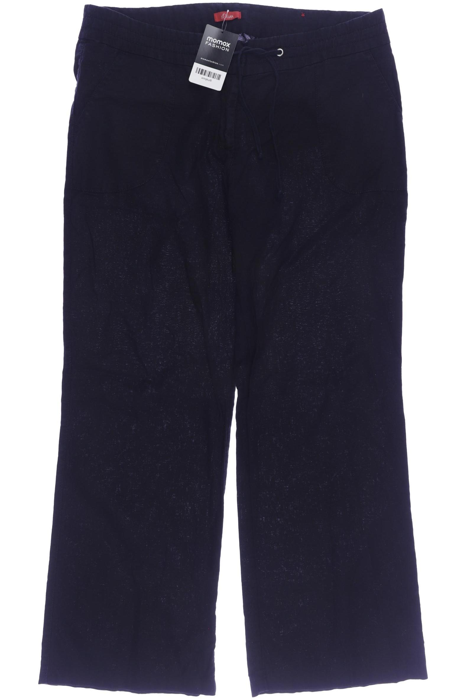 

s.Oliver Damen Stoffhose, schwarz, Gr. 42