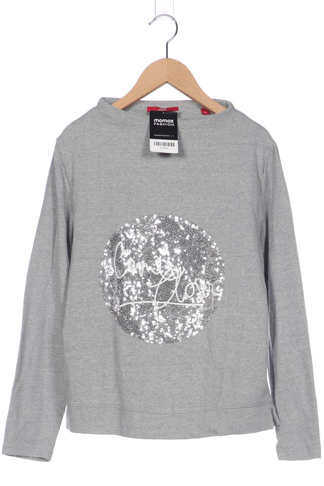 

s.Oliver Damen Sweatshirt, grau, Gr. 34