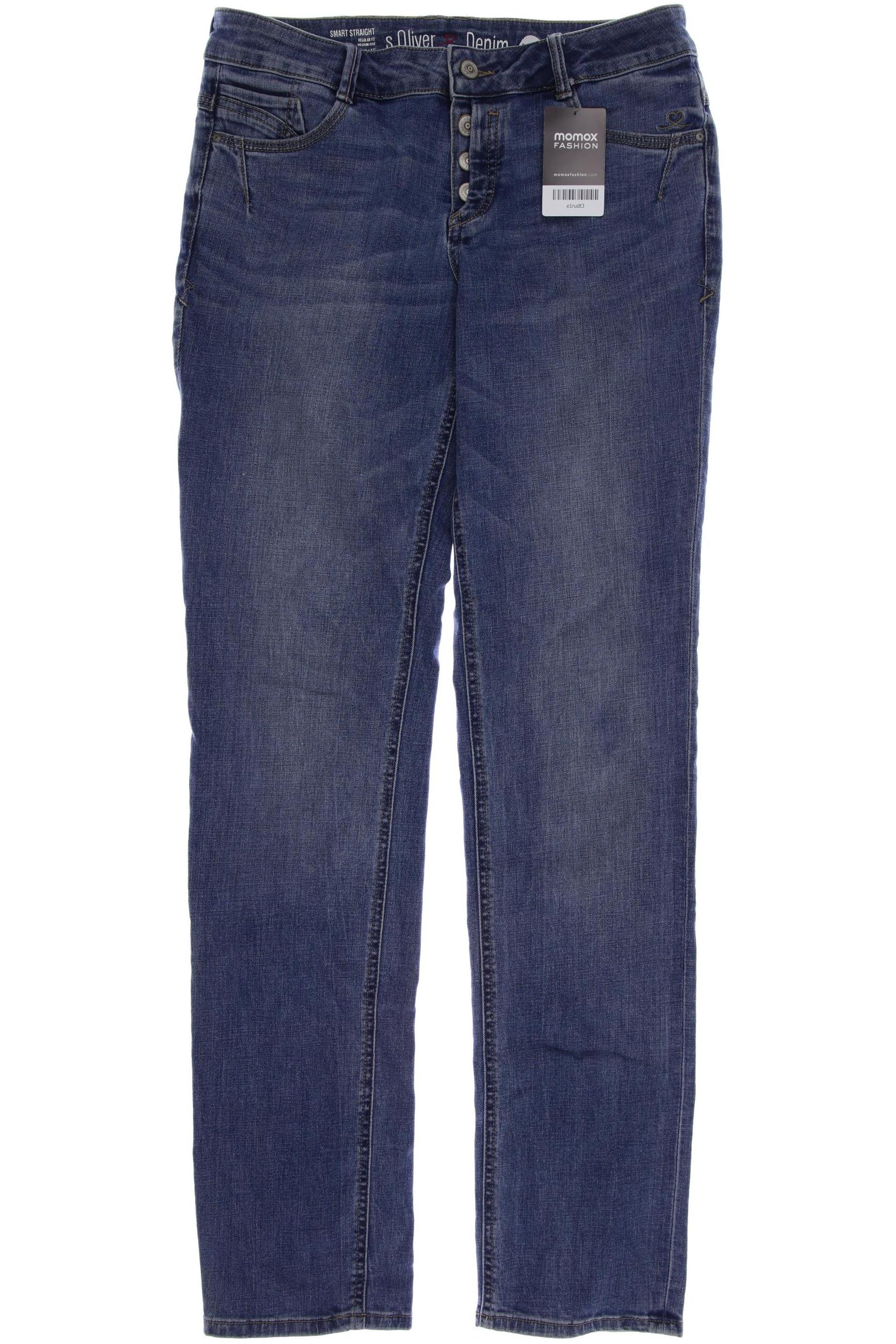

s.Oliver Damen Jeans, blau