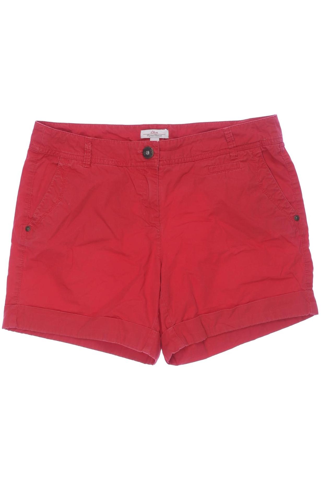 

s.Oliver Damen Shorts, rot, Gr. 38