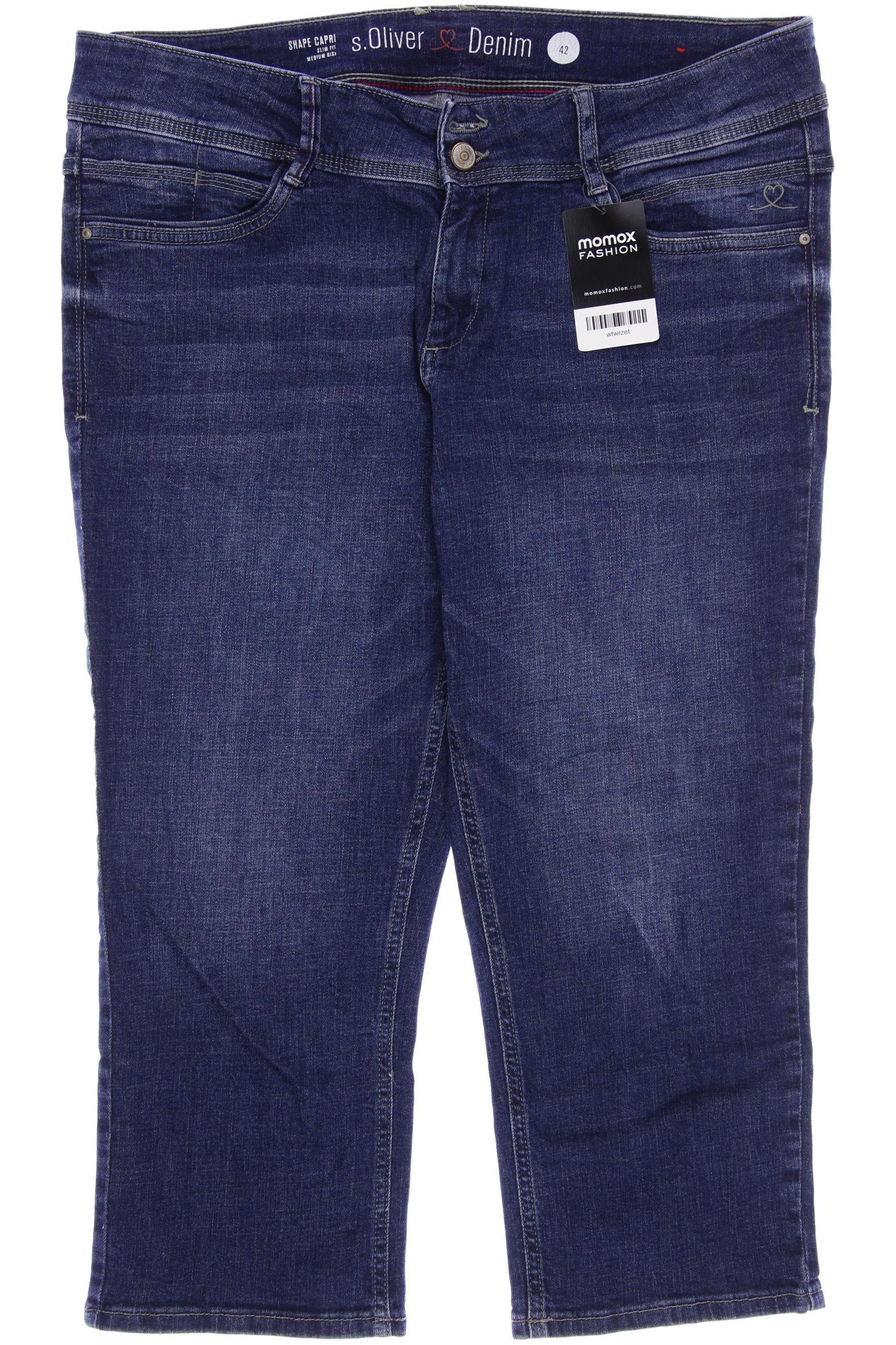

s.Oliver Damen Jeans, marineblau