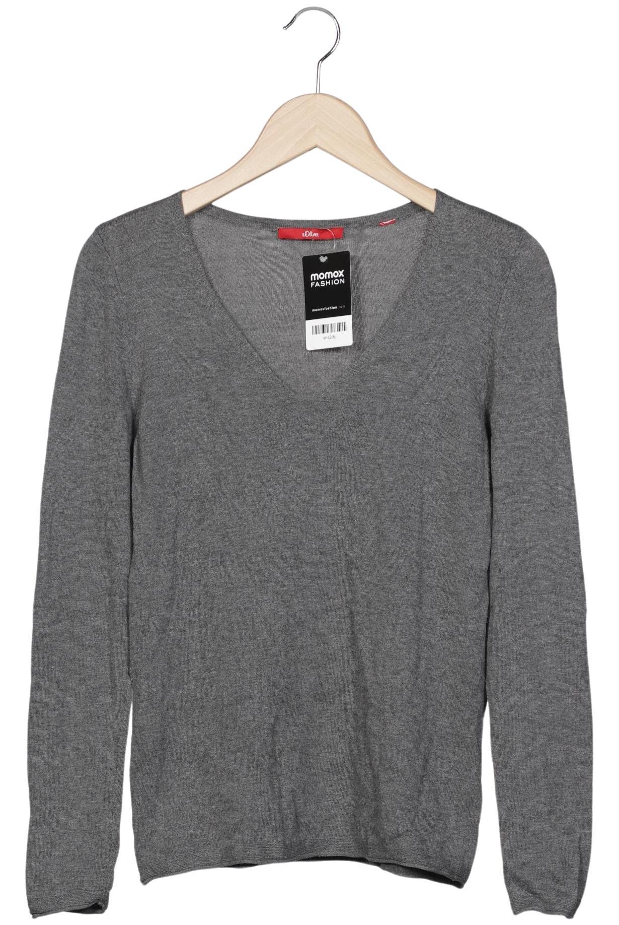 

s.Oliver Damen Pullover, grau, Gr. 36