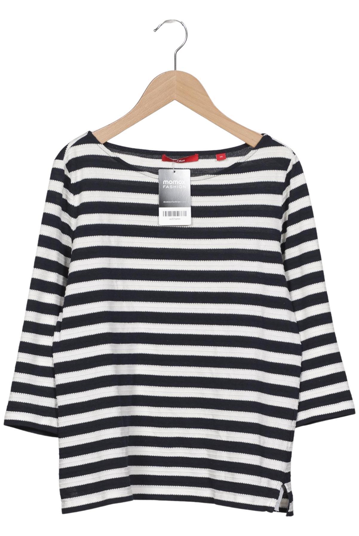 

s.Oliver Damen Langarmshirt, mehrfarbig, Gr. 36