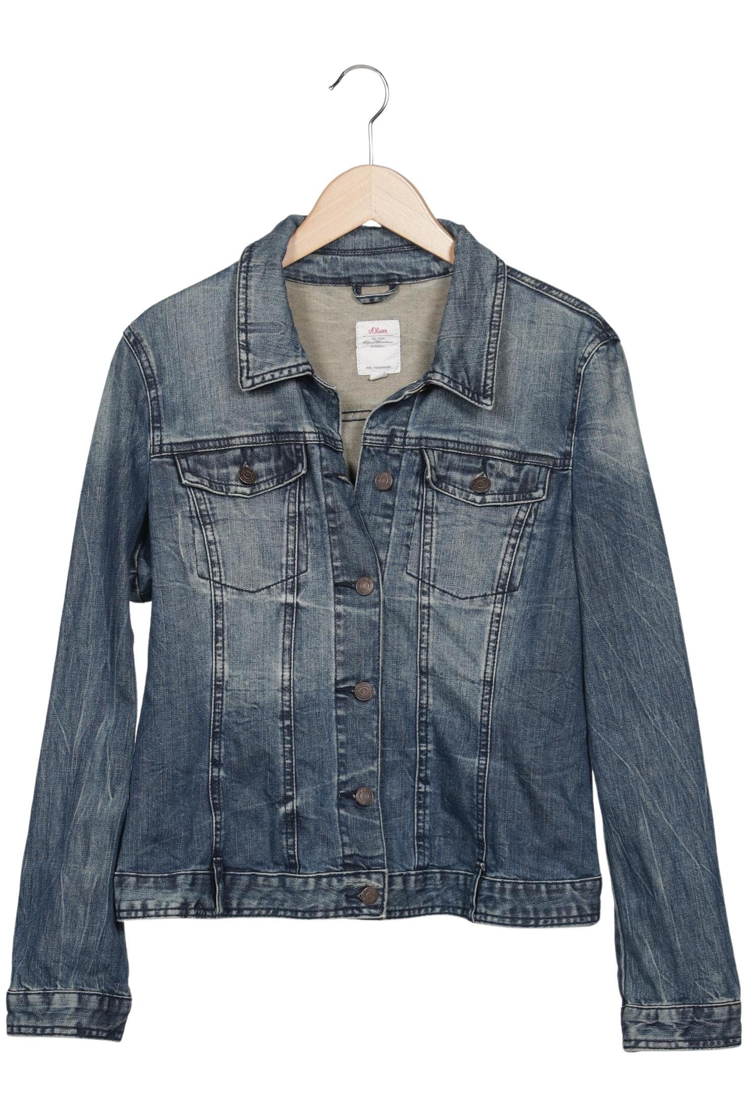

s.Oliver Damen Jacke, blau, Gr. 44
