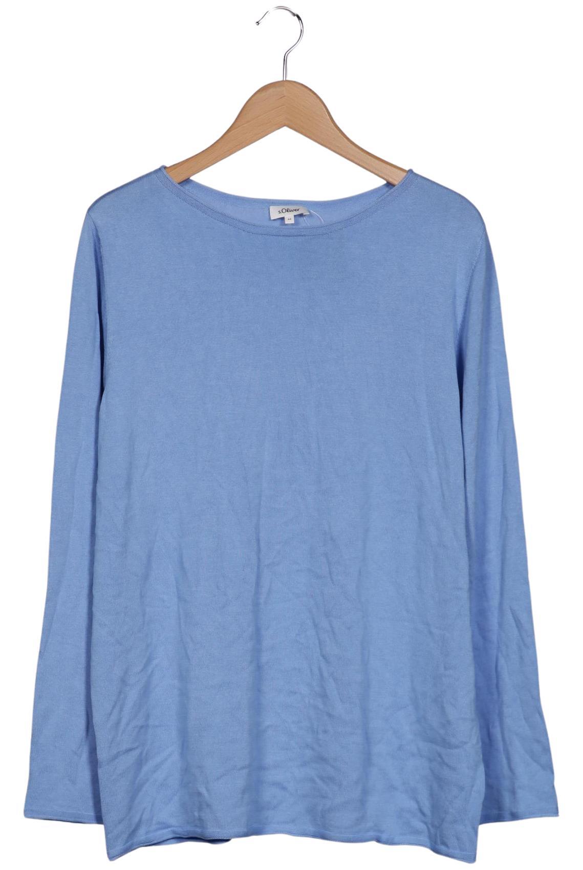 

s.Oliver Damen Pullover, hellblau, Gr. 44