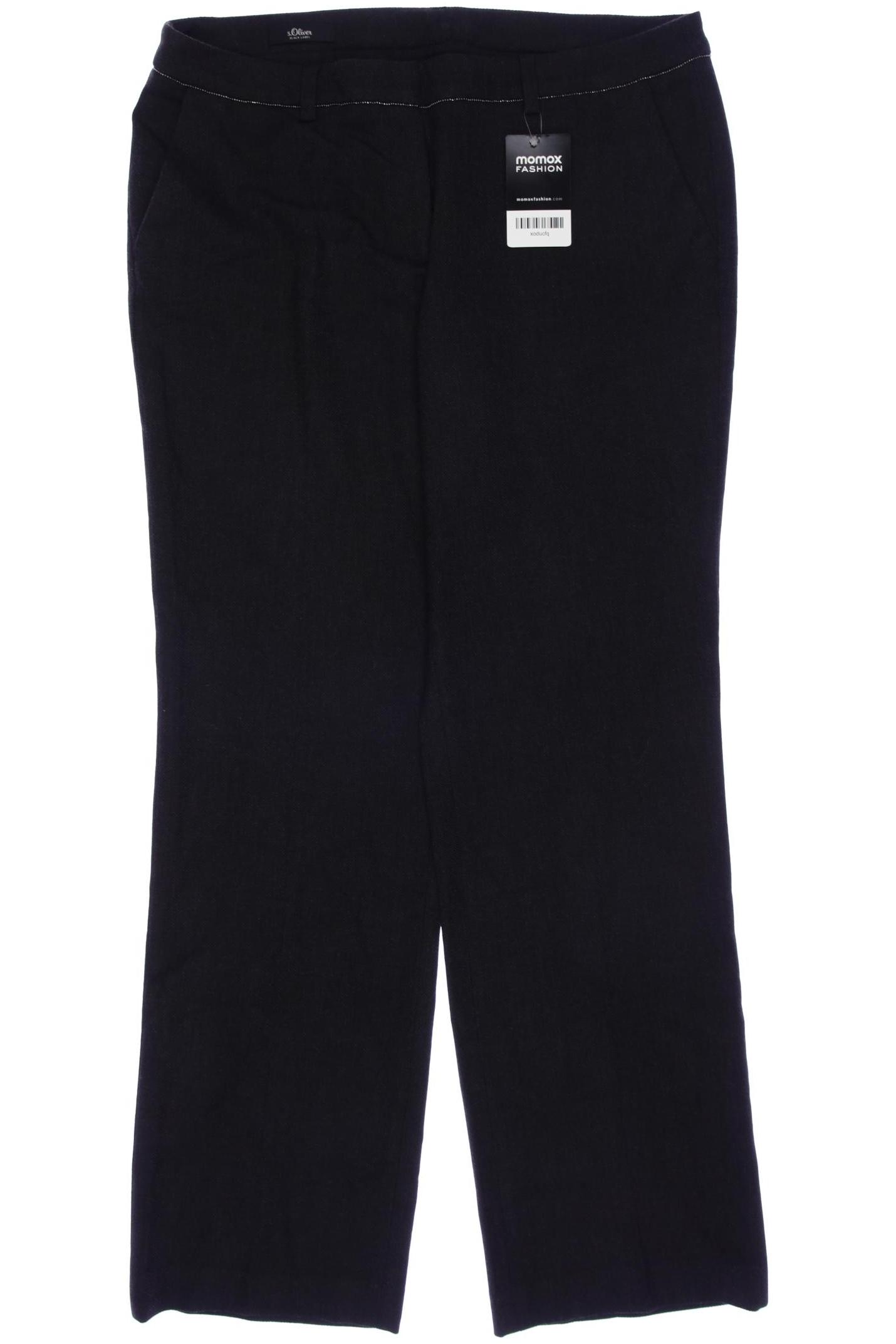 

s.Oliver Damen Stoffhose, schwarz, Gr. 40