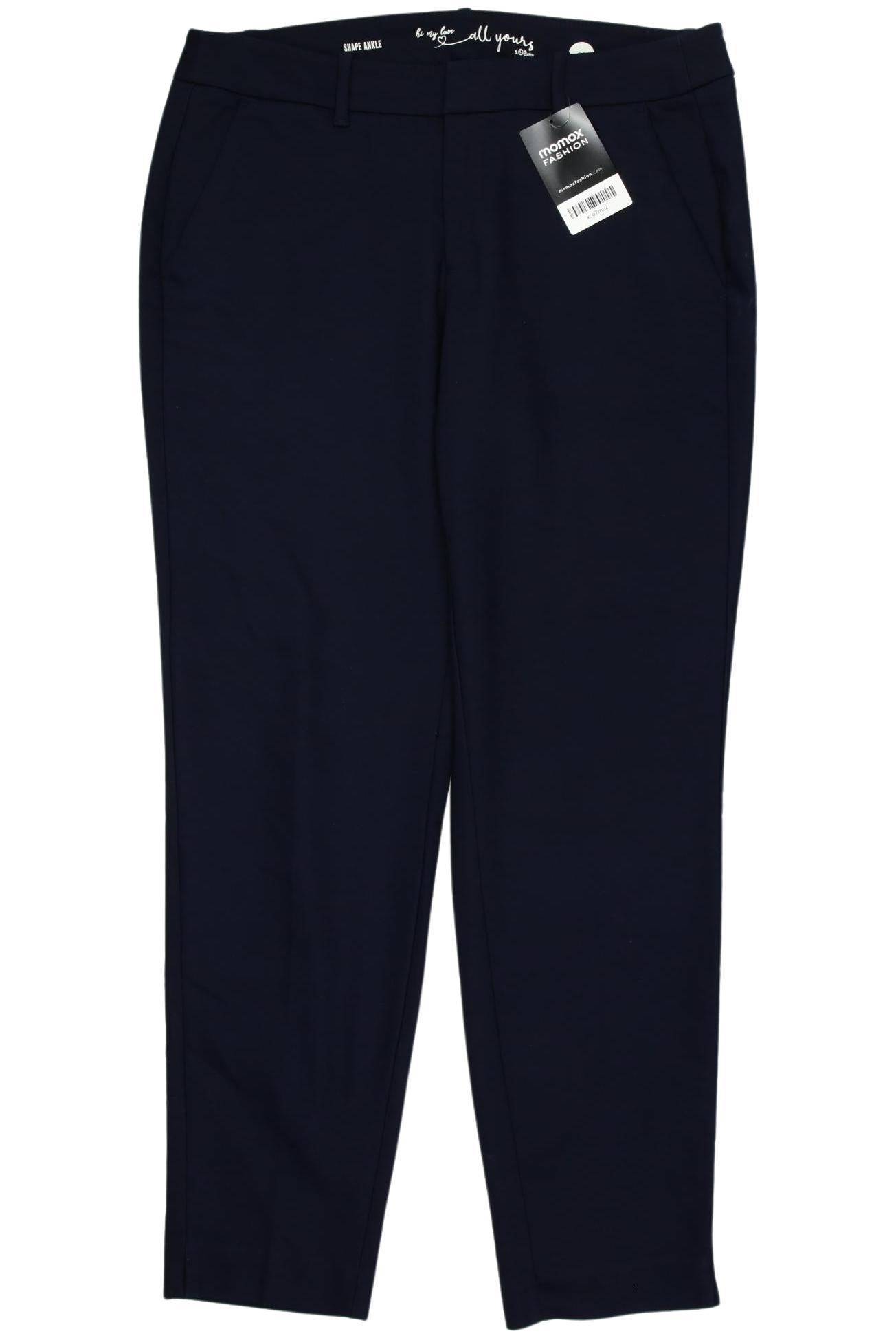 

s.Oliver Damen Stoffhose, marineblau, Gr. 38