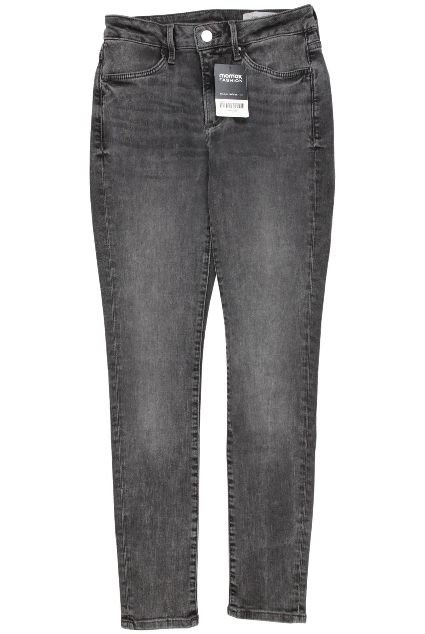 

s.Oliver Damen Jeans, grau, Gr. 34