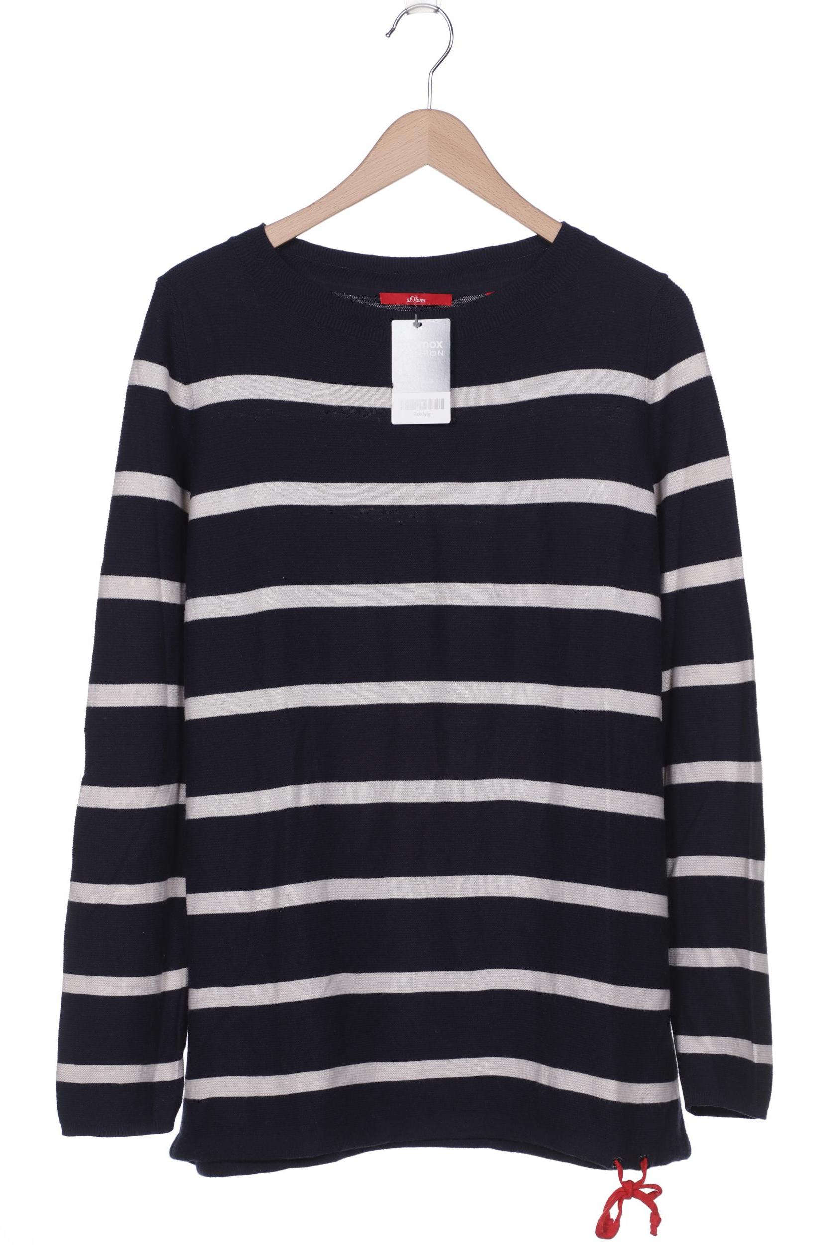 

s.Oliver Damen Pullover, marineblau, Gr. 42