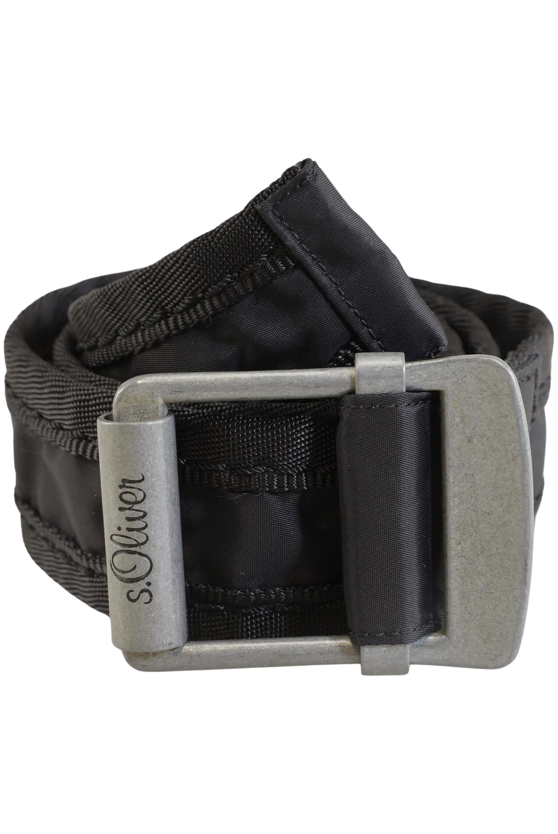 

s.Oliver Damen Gürtel, schwarz, Gr. 85