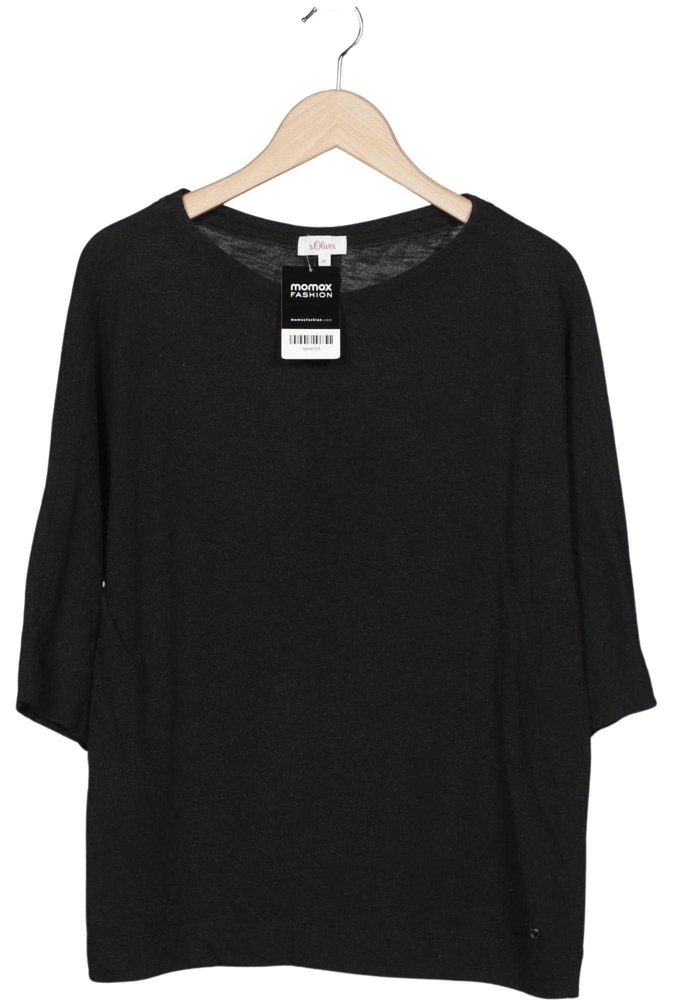 

s.Oliver Damen Pullover, schwarz, Gr. 40