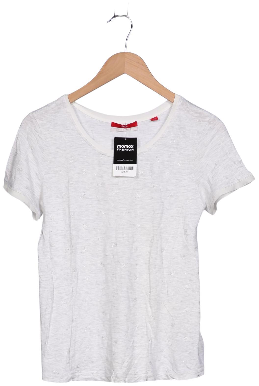 

s.Oliver Damen T-Shirt, grau, Gr. 38