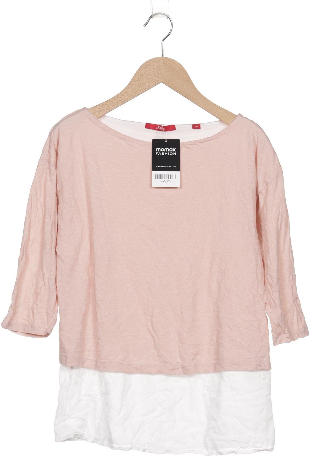 

s.Oliver Damen Langarmshirt, pink, Gr. 36