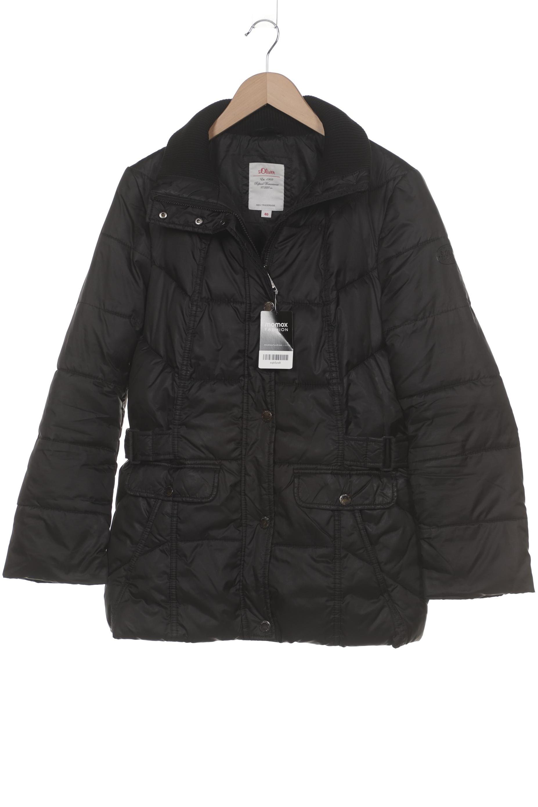 

s.Oliver Damen Jacke, schwarz, Gr. 40